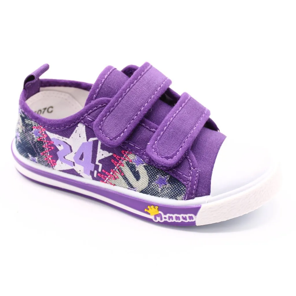 Детские летние кеды сиреневого цвета М.МИЧИ BS03-393