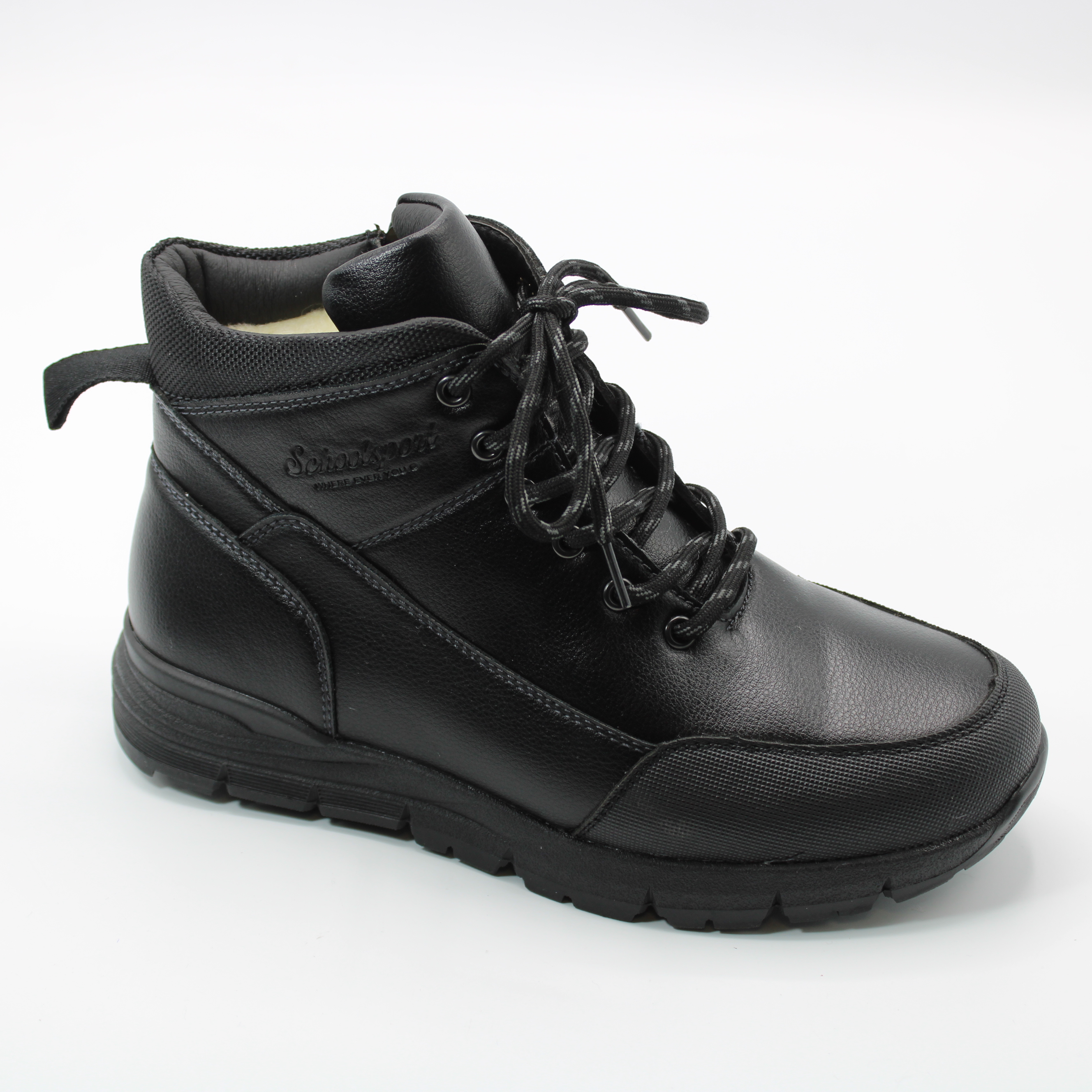 картинка Детские зимние ботинки черного цвета OLIPAS BS03-2432 от интернет-магазина ByStep