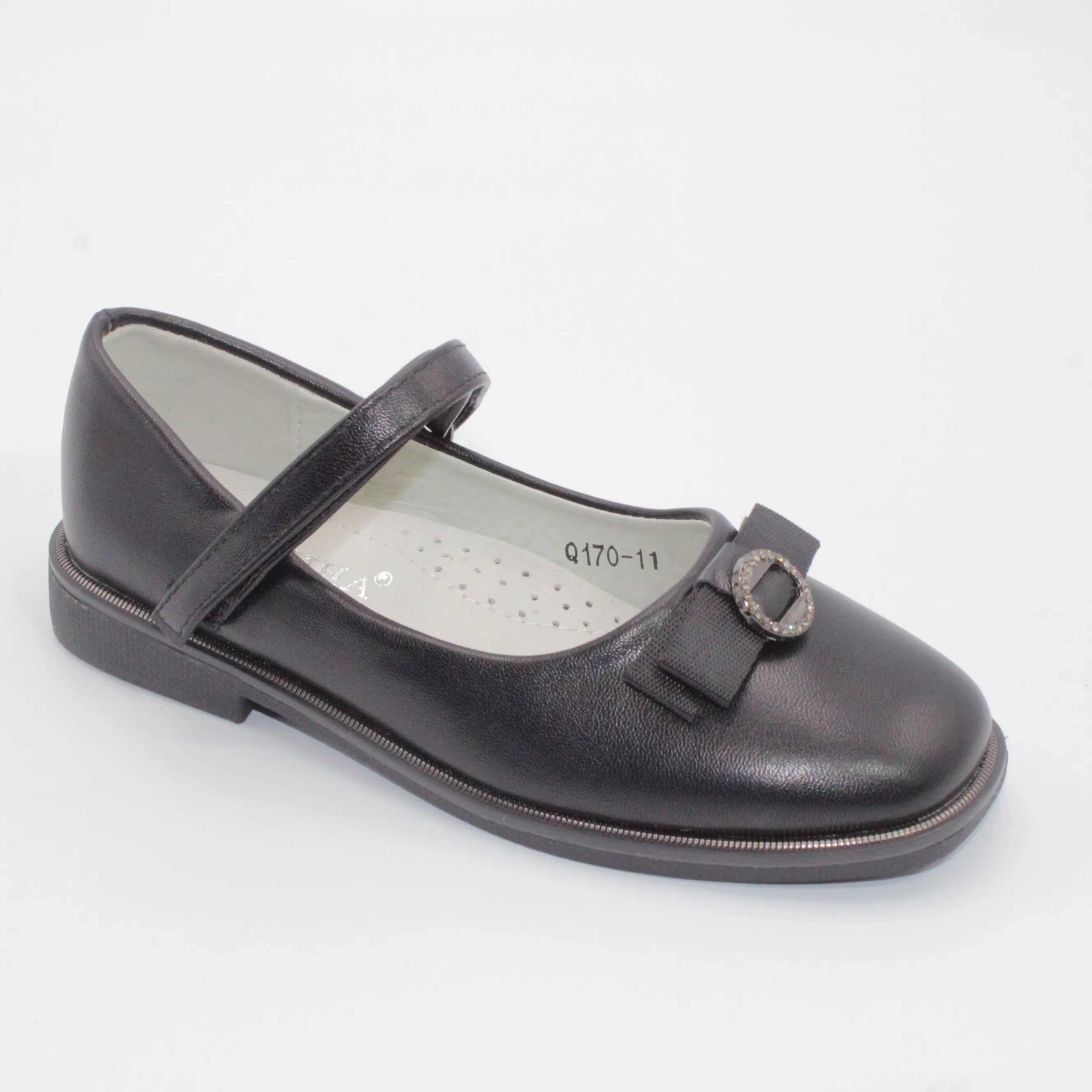 Детские туфли черного цвета ИРИНА BS05-301