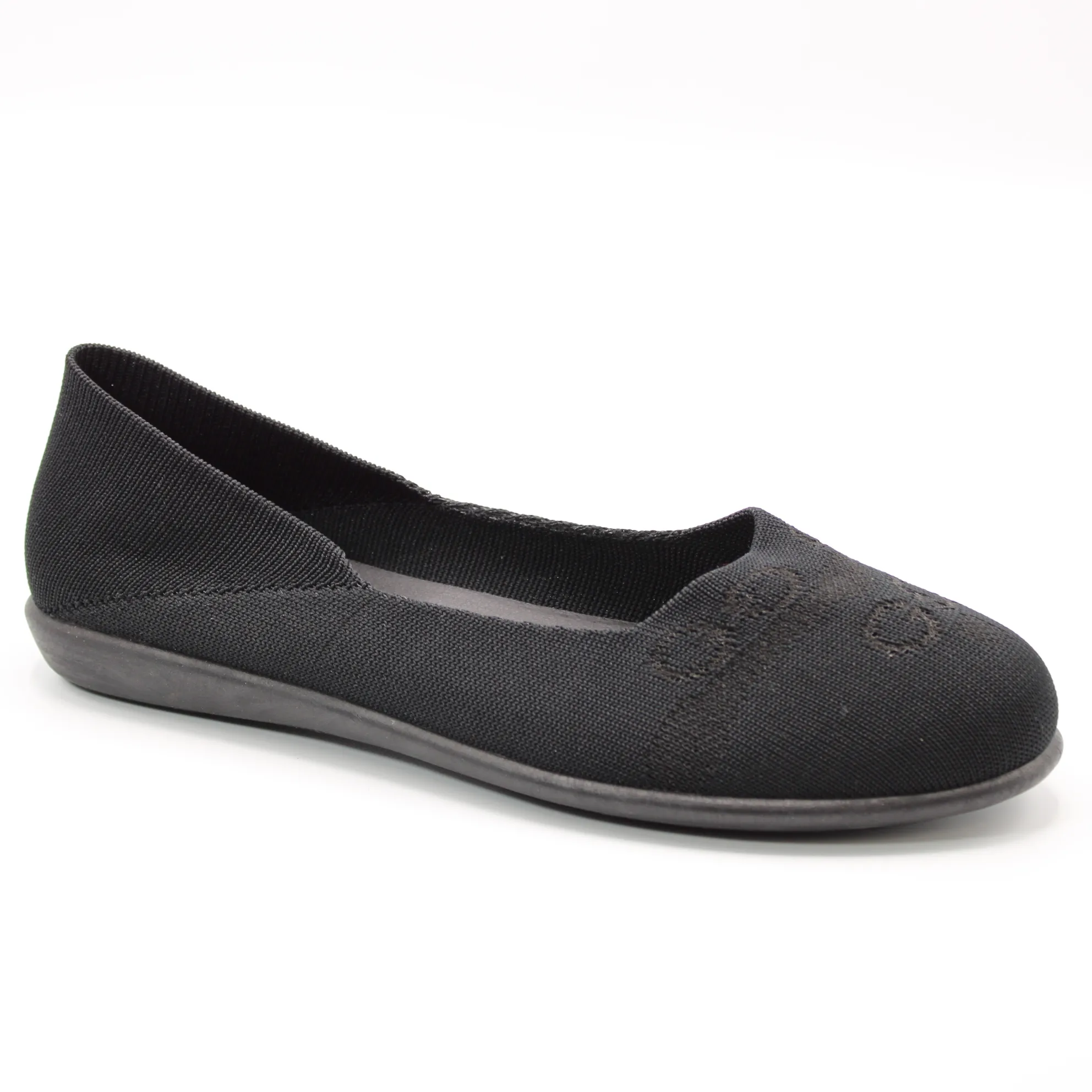 Женские летние балетки черного цвета SJMOK BS06-124