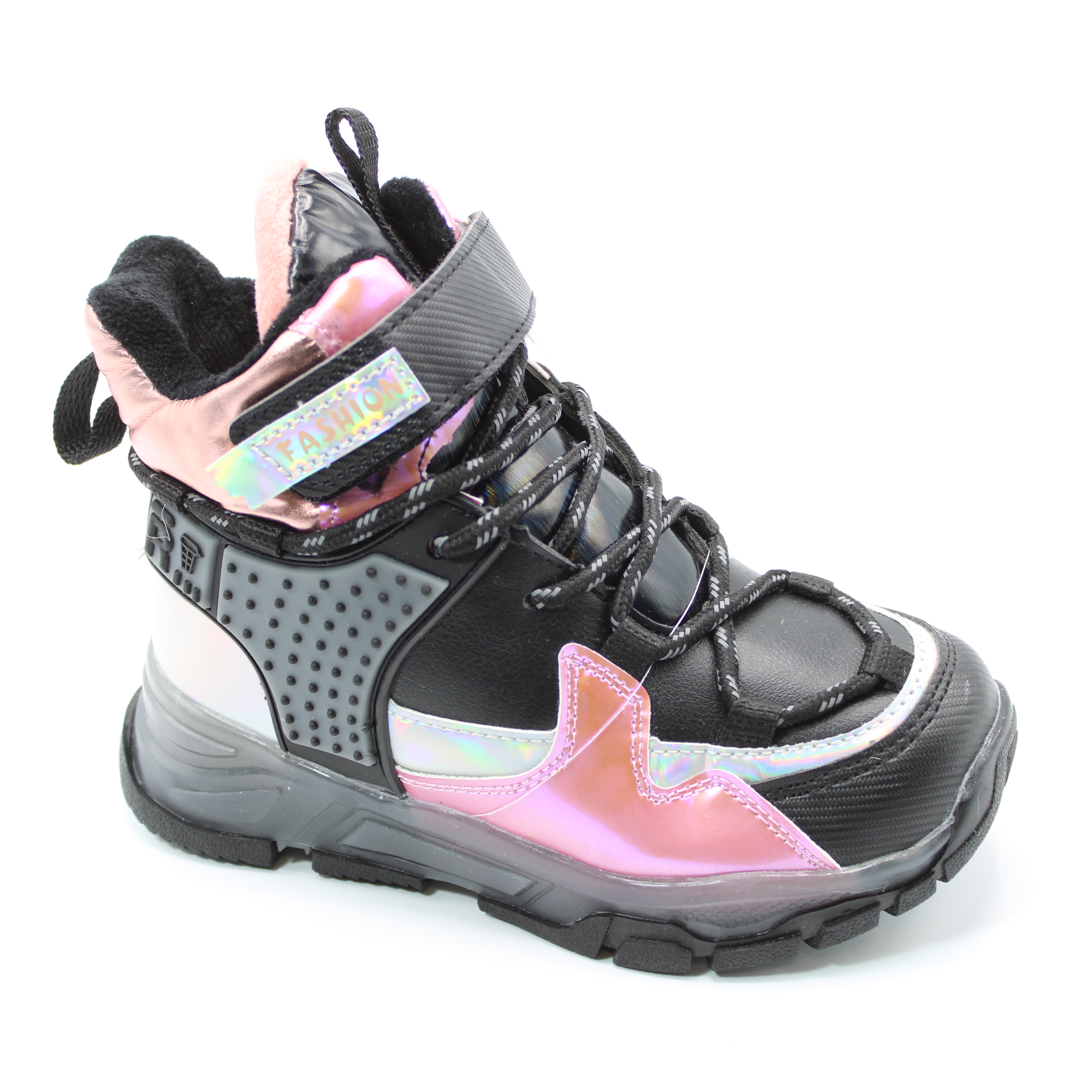 картинка Детские зимние ботинки цвета мультиколор B&G BS06-426 от интернет-магазина ByStep