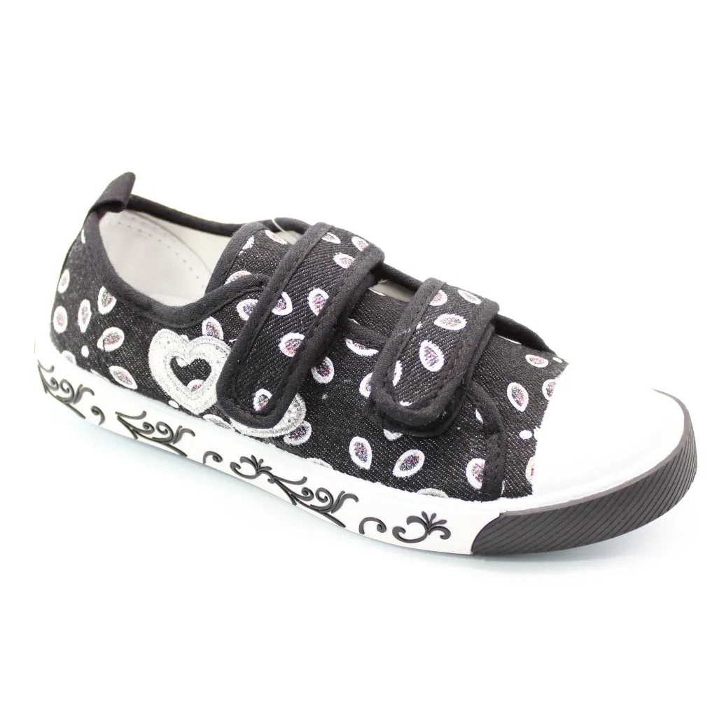 Детские летние кеды черного цвета М.МИЧИ BS03-469