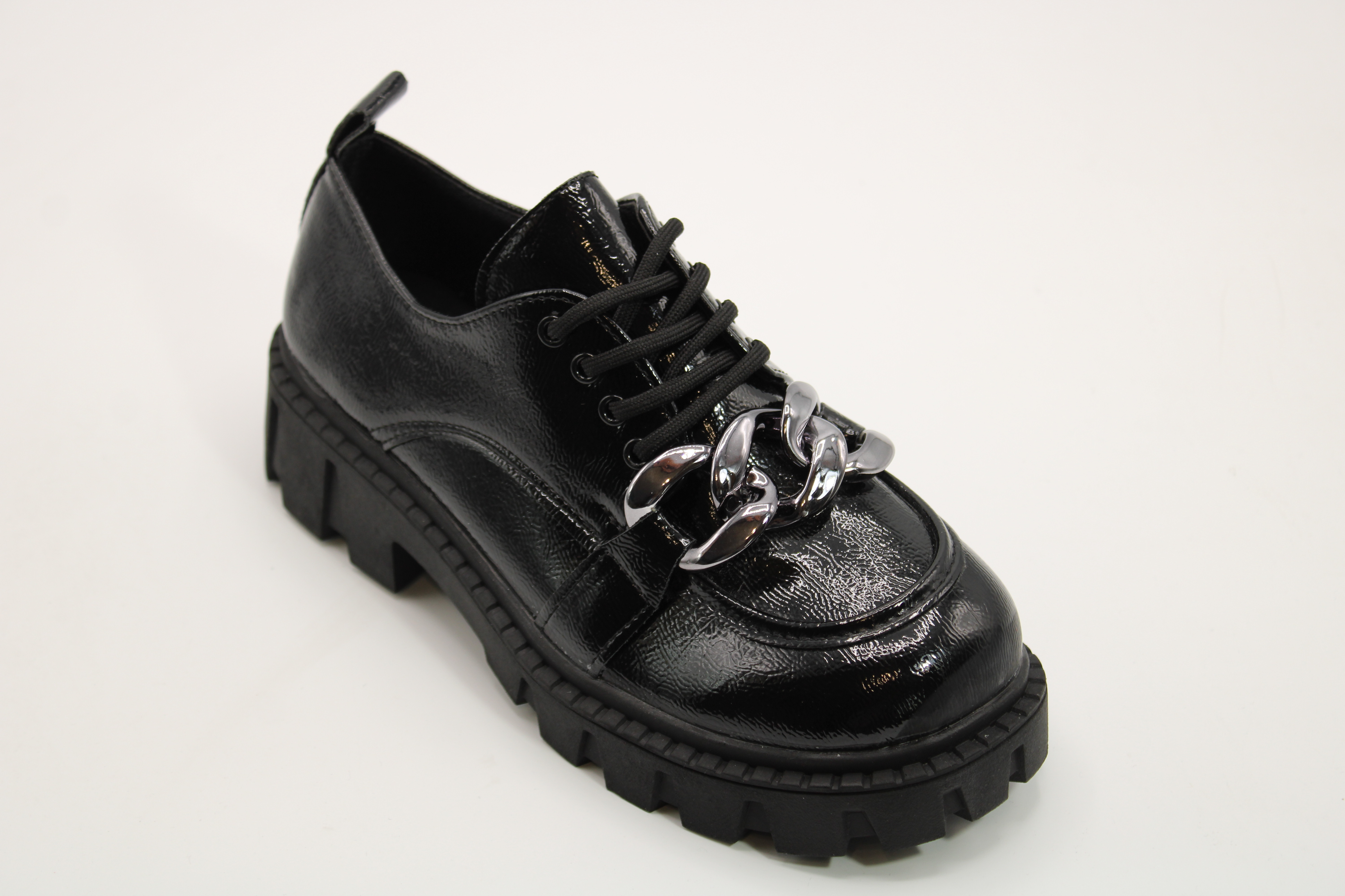 картинка Женские туфли черного цвета SALVARINO BS02-1527 от интернет-магазина ByStep