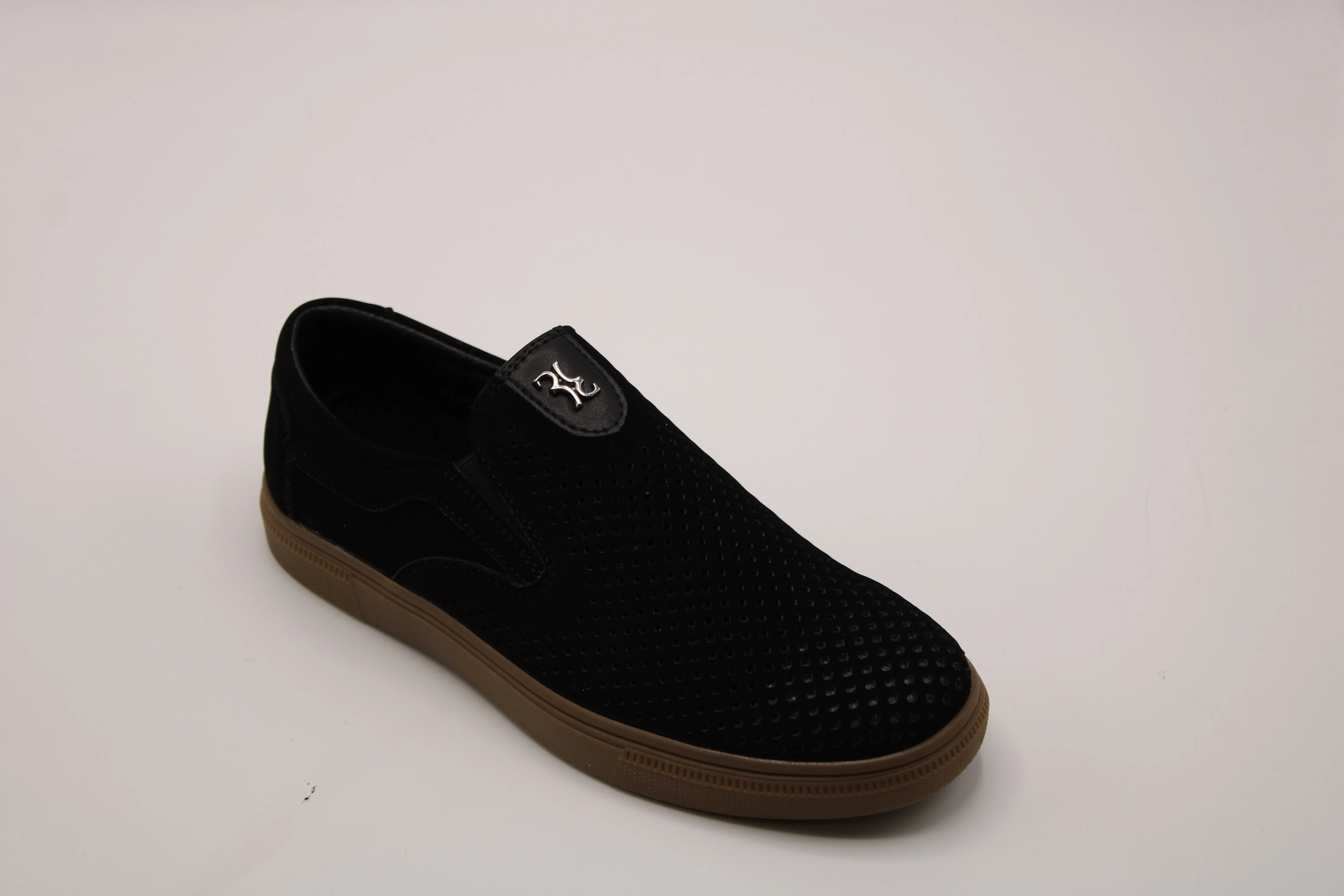 Детские туфли черного цвета OLIPAS BS05-690