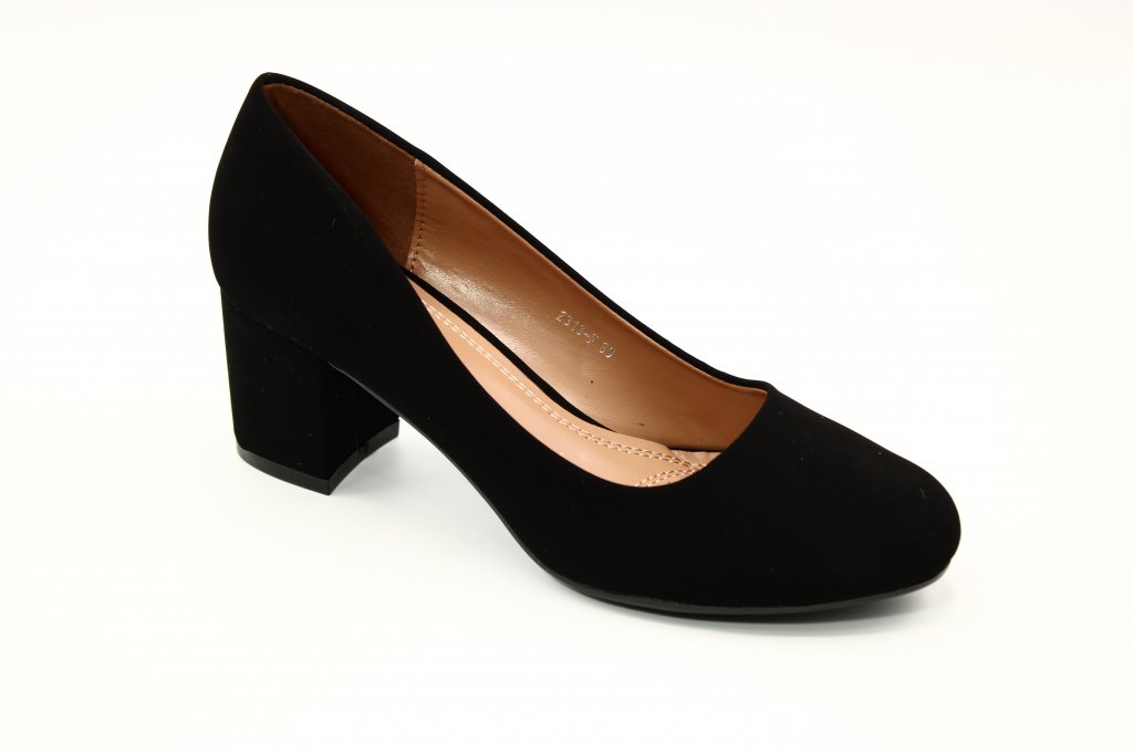 картинка Женские летние туфли черного цвета NALISHA BS02-2305 от интернет-магазина ByStep