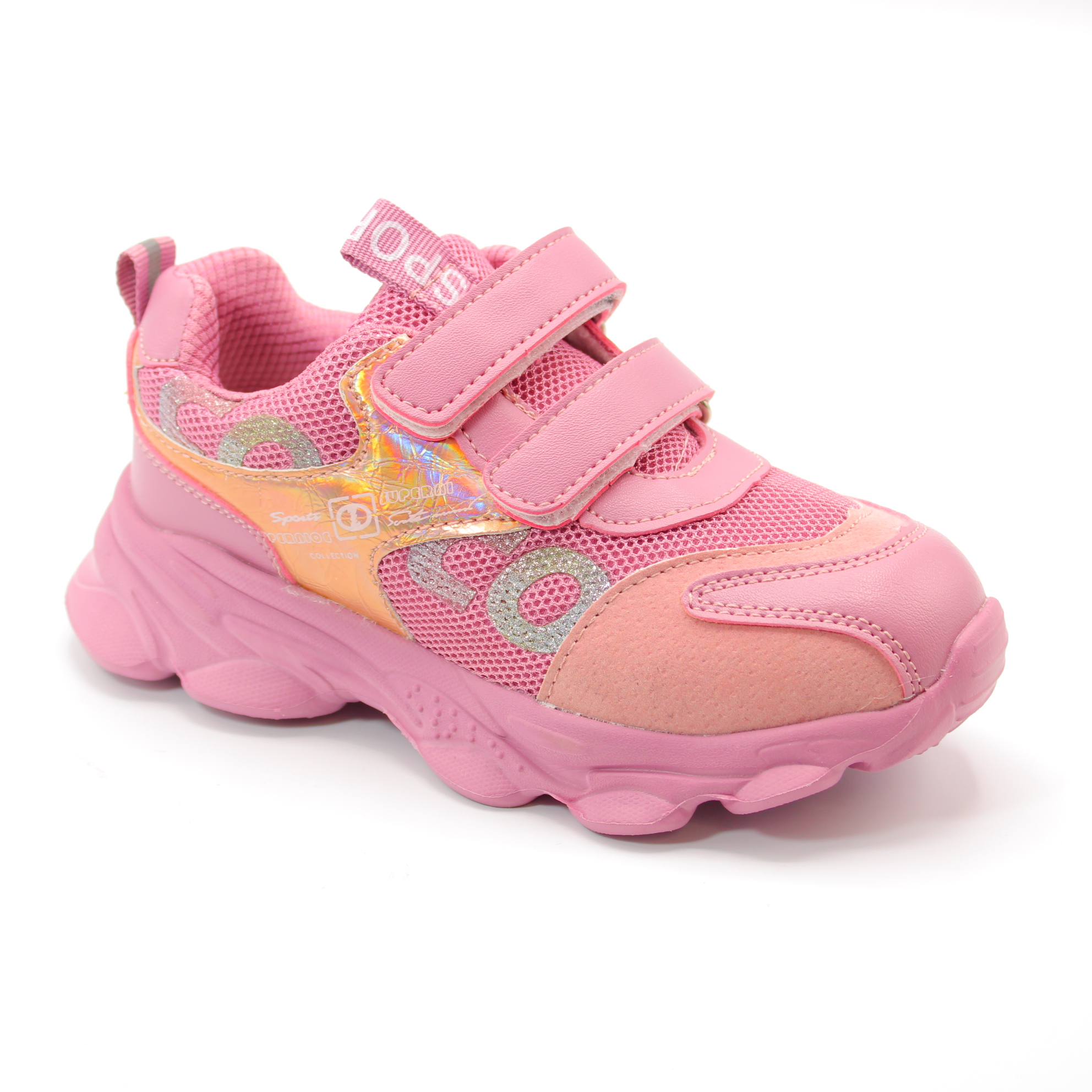 картинка Детские весенние кроссовки розового цвета TOM.MIKI BS03-2131 от интернет-магазина ByStep