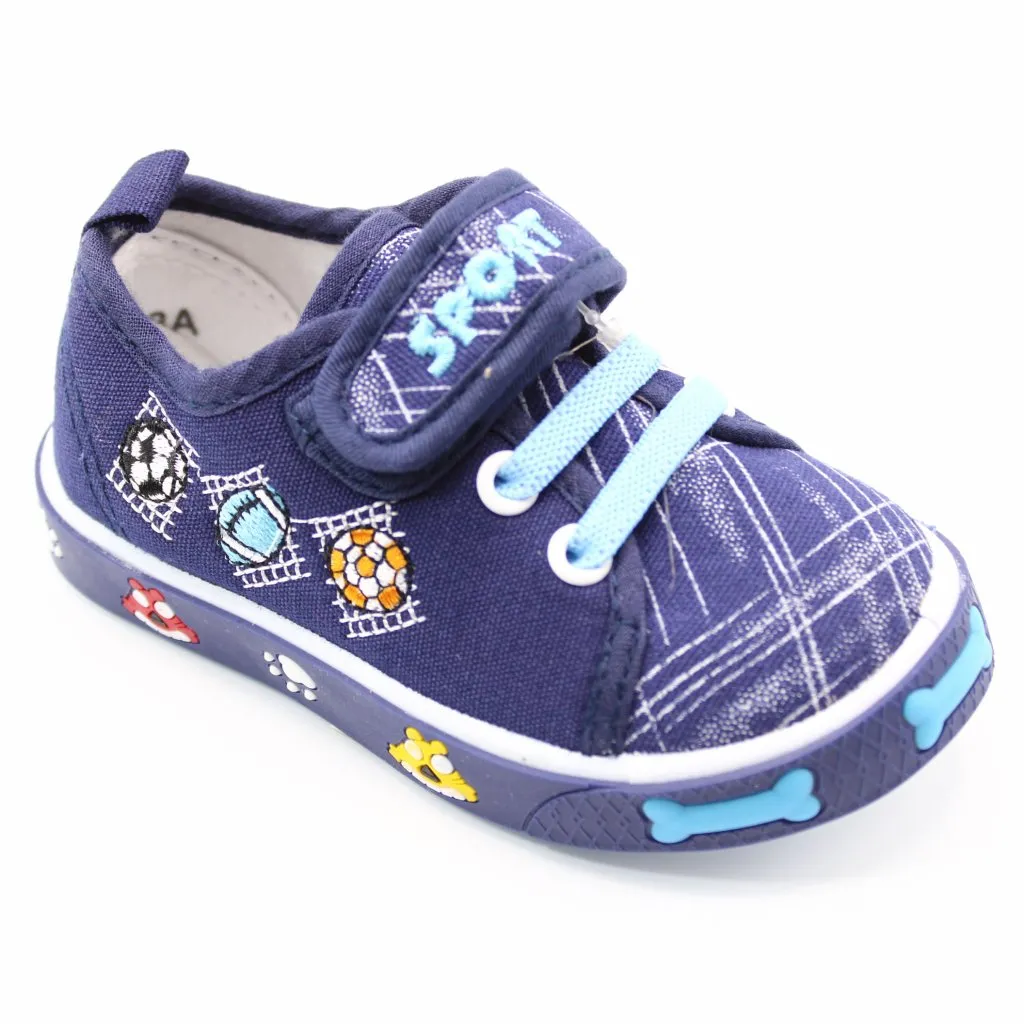 Детские весенние кеды синего цвета М.МИЧИ BS03-713