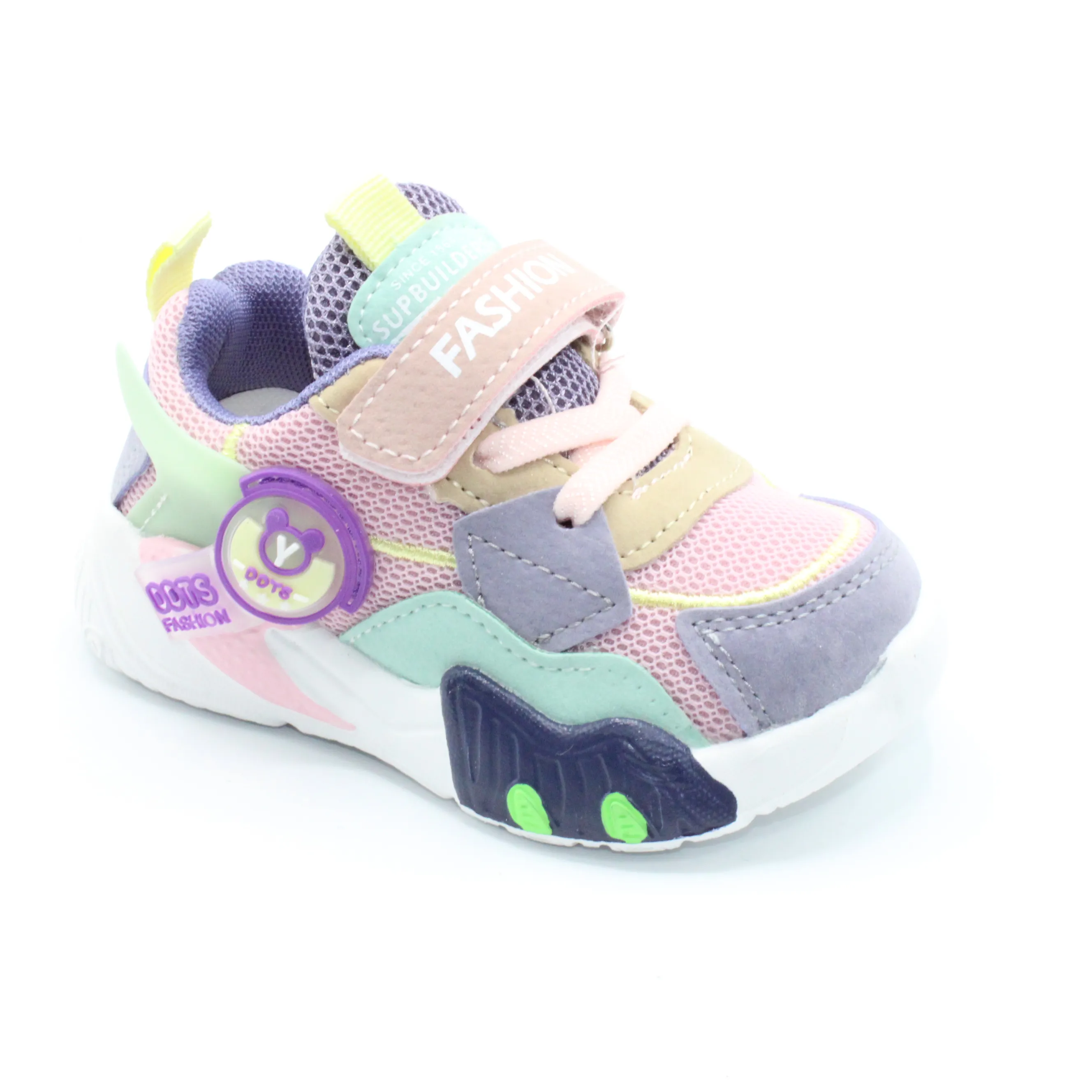 Детские весенние кроссовки цвета мультиколор М+Д BS06-578