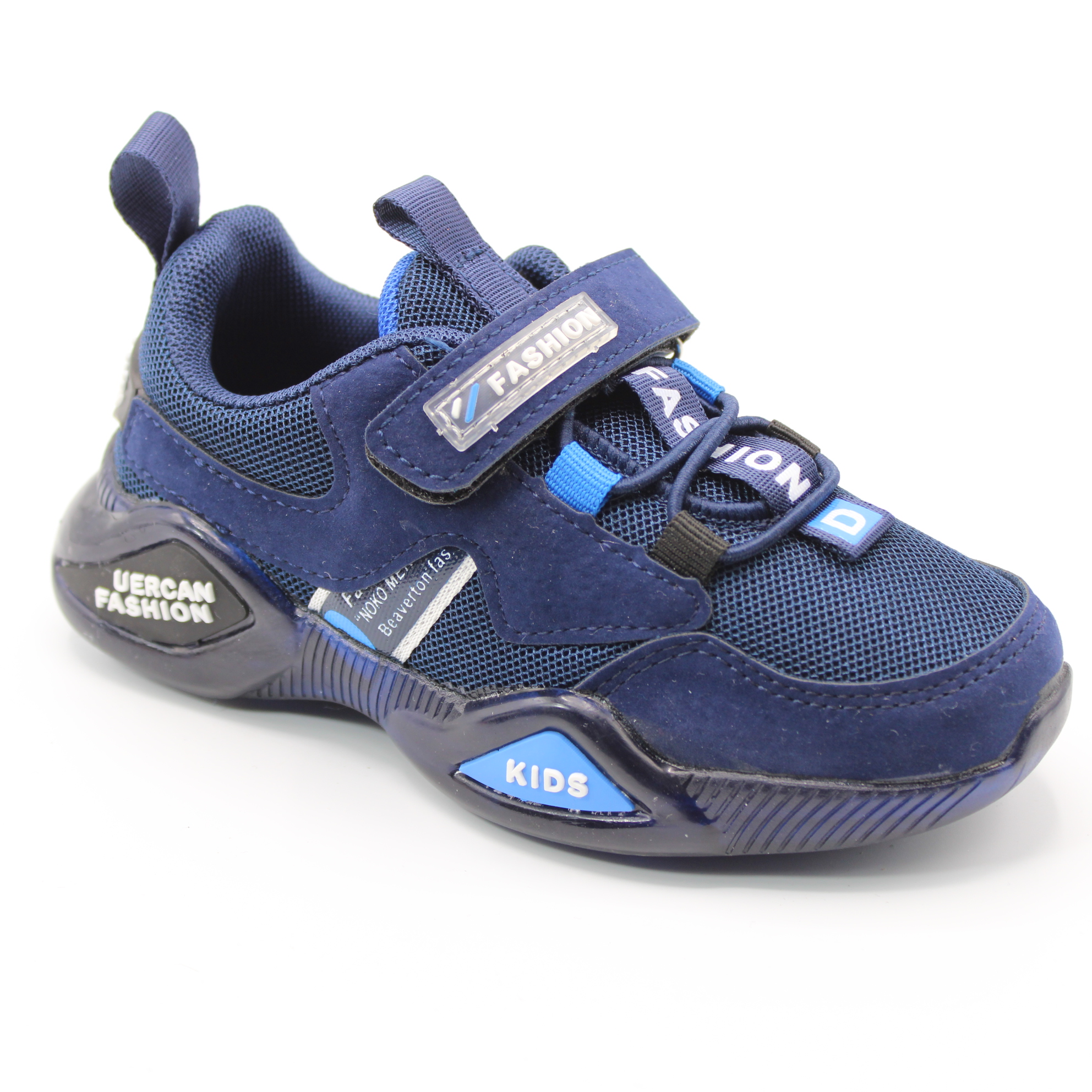 картинка Детские весенние кроссовки синего цвета B&G BS03-2066 от интернет-магазина ByStep