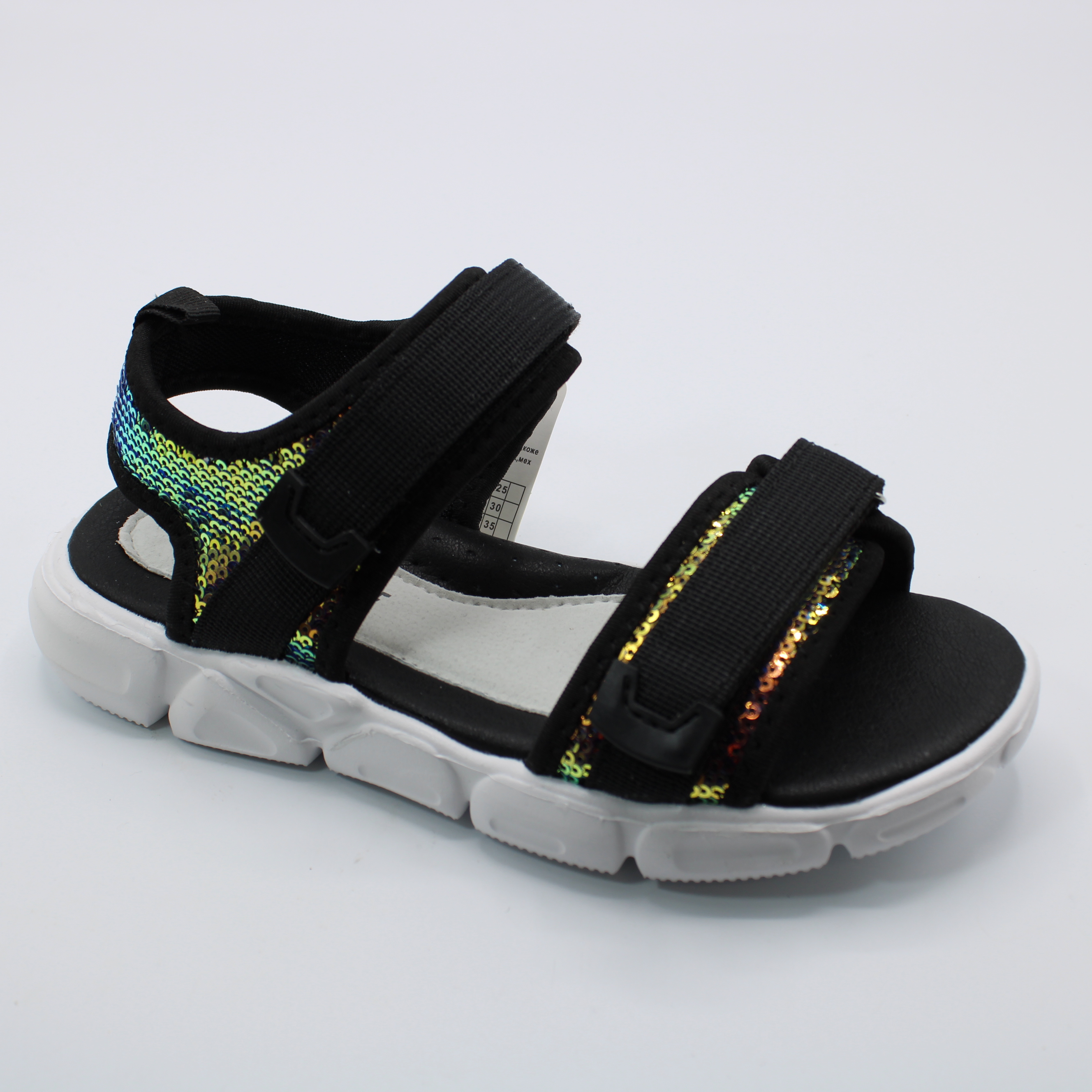 картинка Детские летние сандалии черного цвета JONG.GOLF BS06-157 от интернет-магазина ByStep