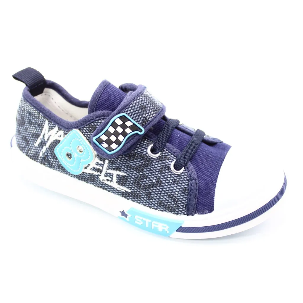 Детские летние кеды синего цвета М.МИЧИ BS03-517