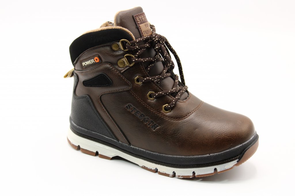 картинка Детские зимние ботинки коричневого цвета JONG.GOLF BS03-16 от интернет-магазина ByStep