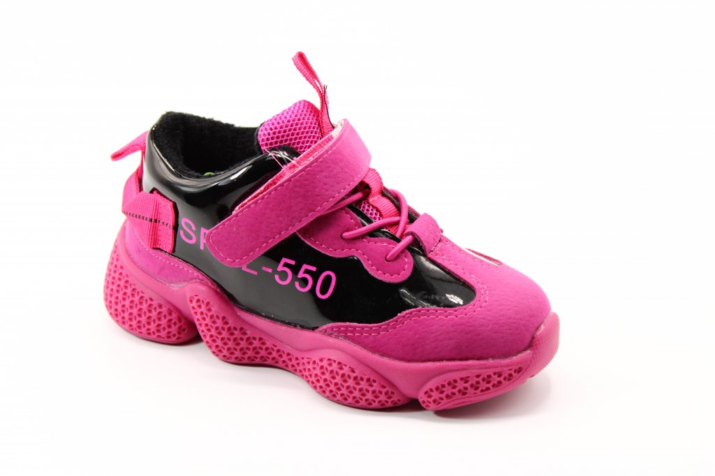 картинка Детские весенние кроссовки розового цвета BUDDY SHEEP BS03-833 от интернет-магазина ByStep