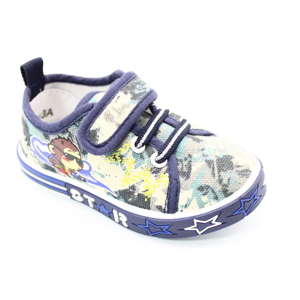 Детские летние кеды синего цвета М.МИЧИ BS03-519