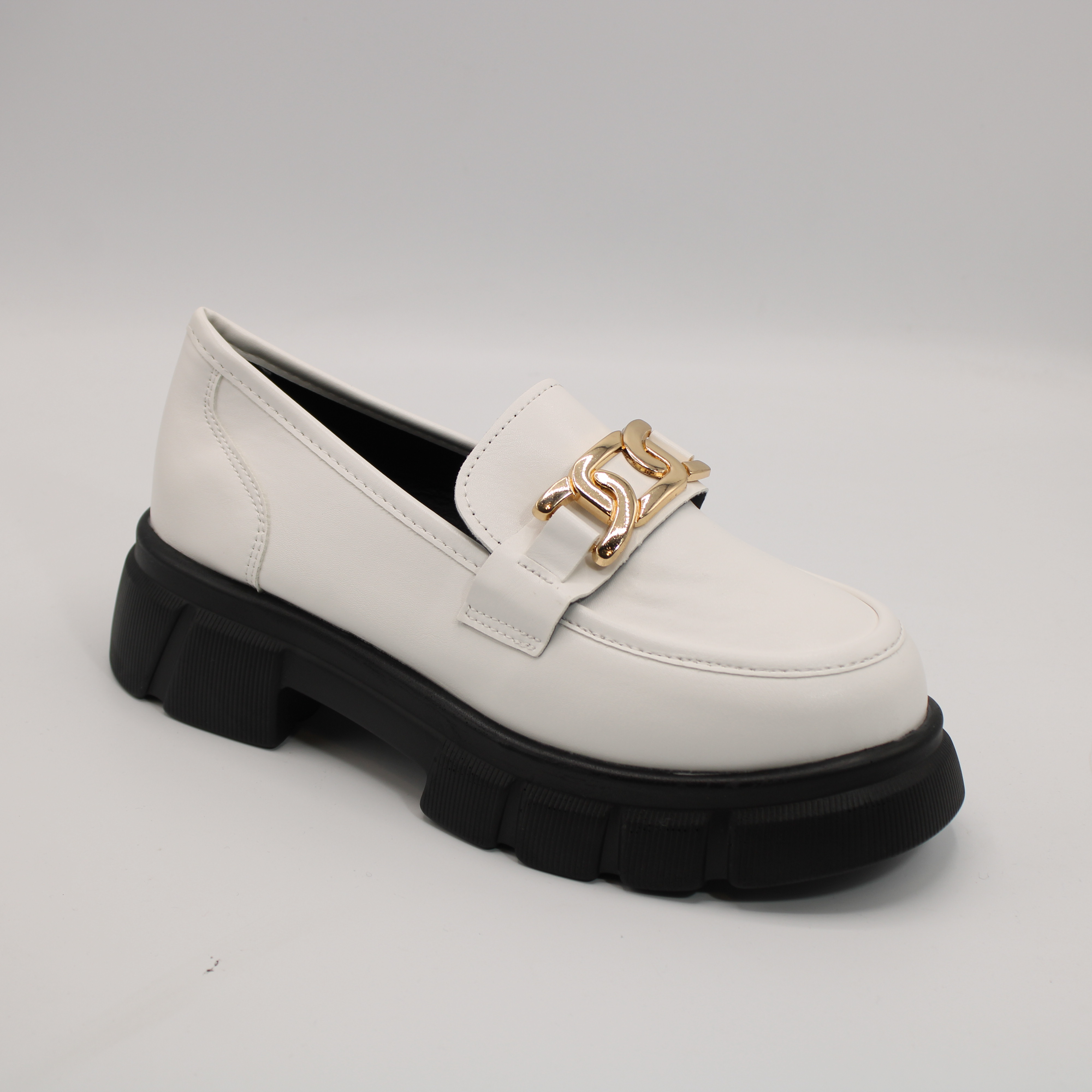 картинка Женские туфли белого цвета белого цвета ASKA BS06-1184 от интернет-магазина ByStep