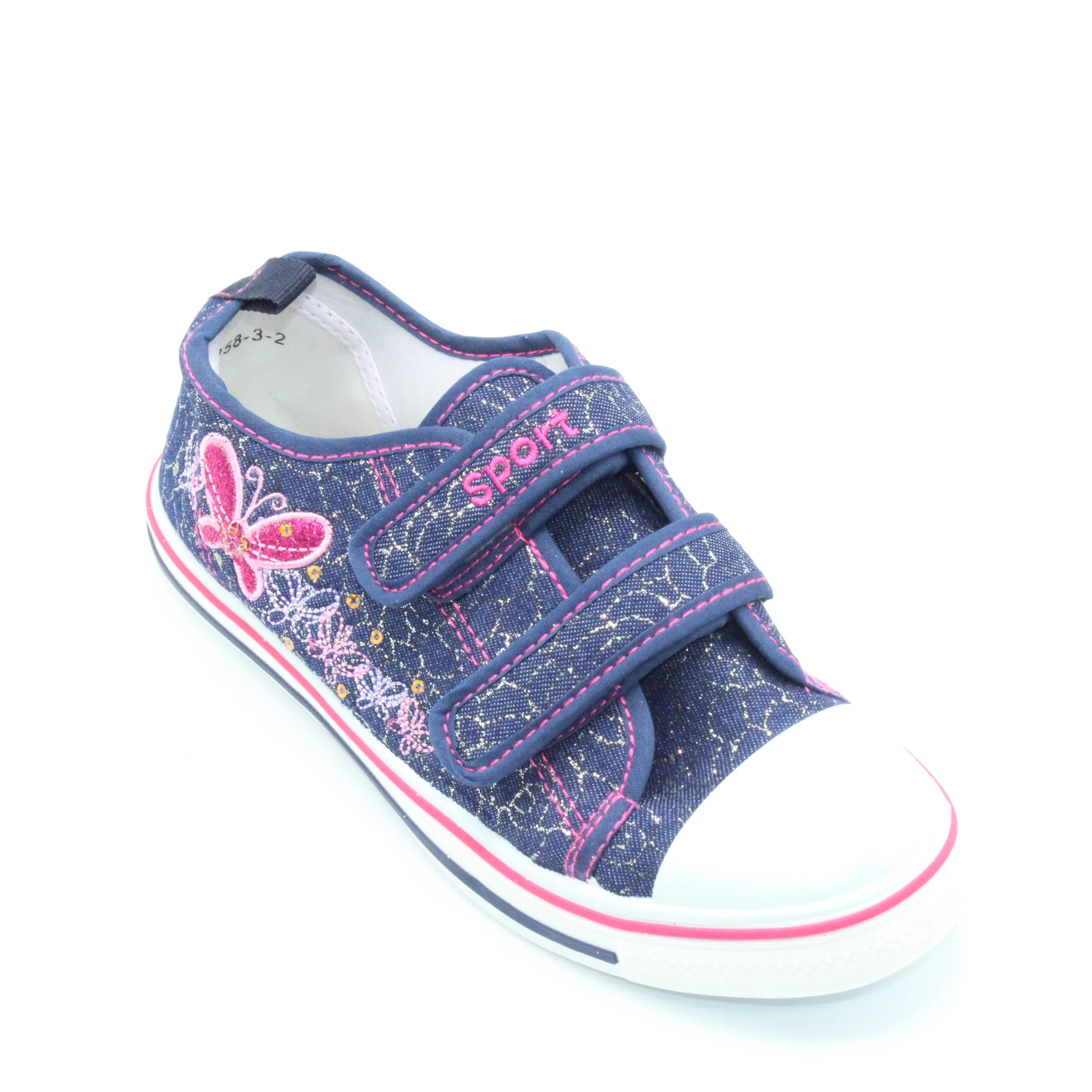 Детские летние кеды синего цвета МИКАСА BS03-2622