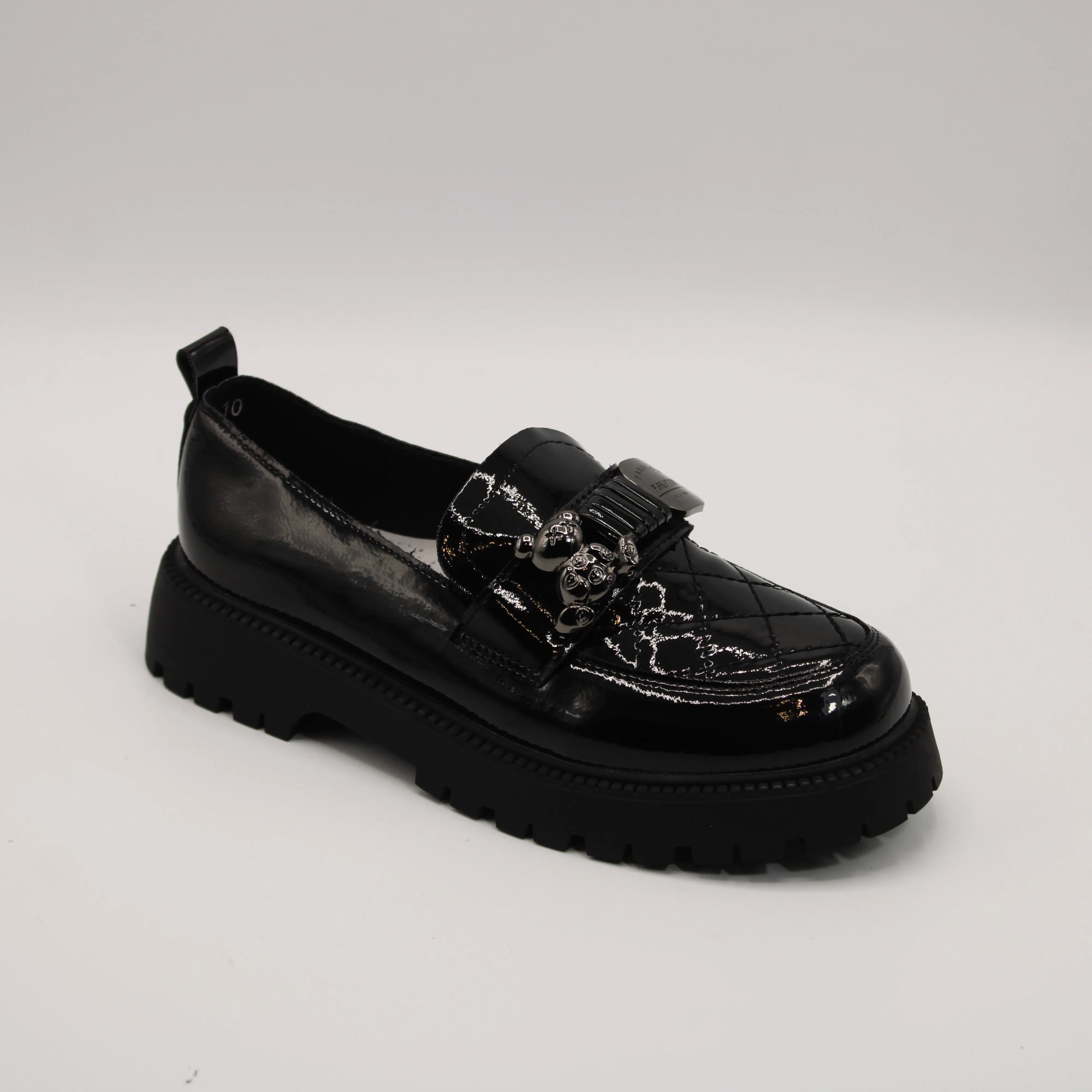 Детские туфли черного цвета ИРИНА BS06-1610