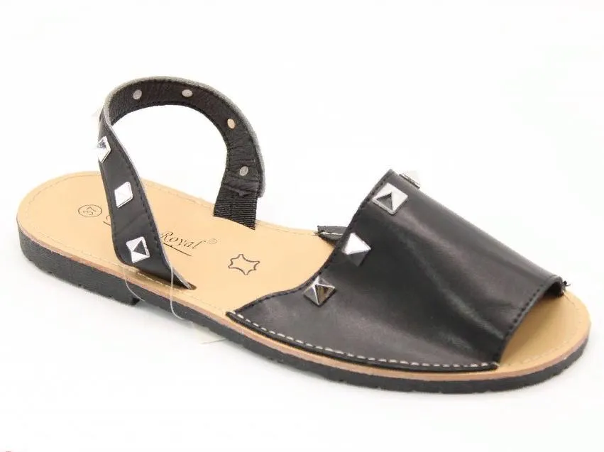 Женские летние босоножки черного цвета SAIVVILA BS02-4147