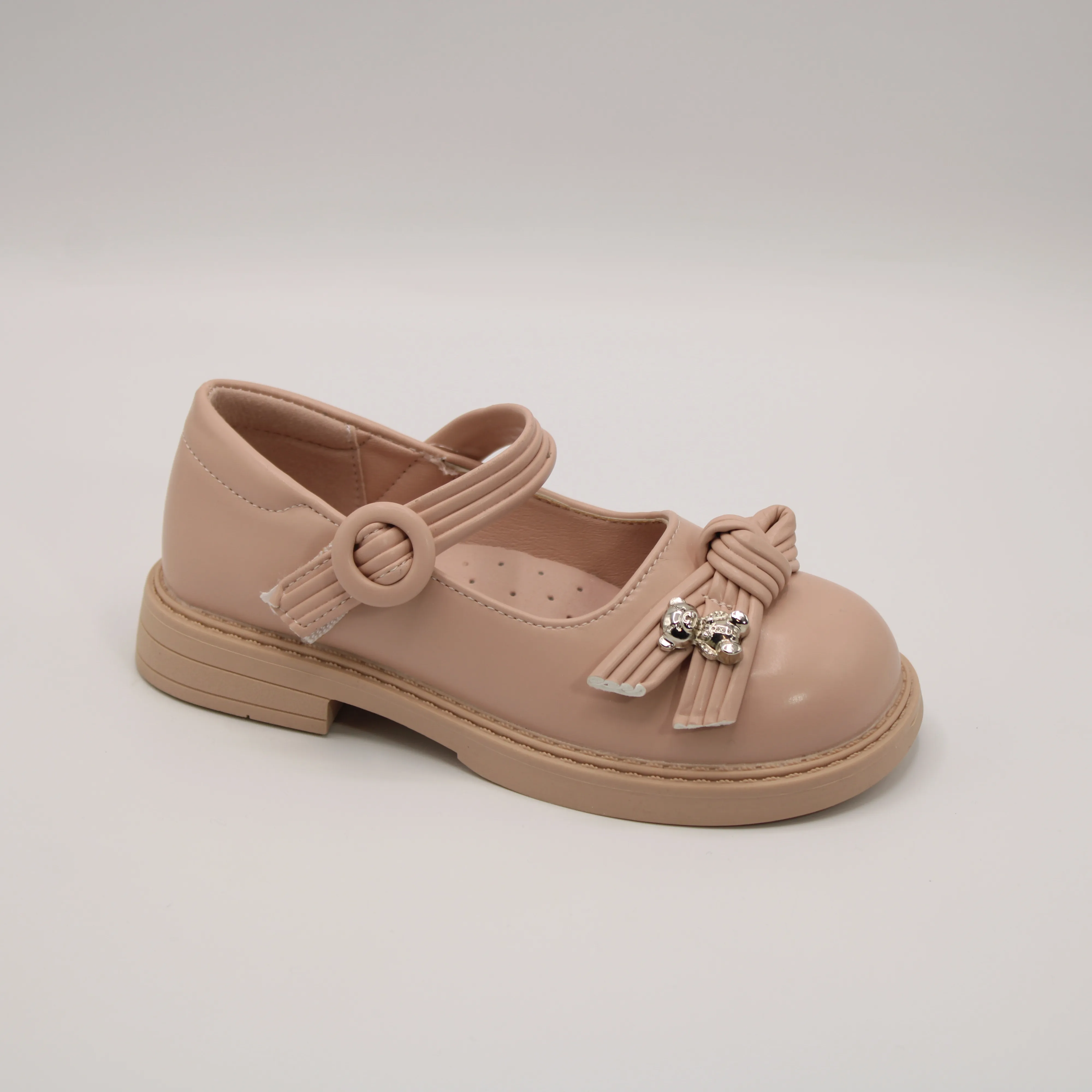 Детские туфли розового цвета КАНАРЕЙКА BS06-1763