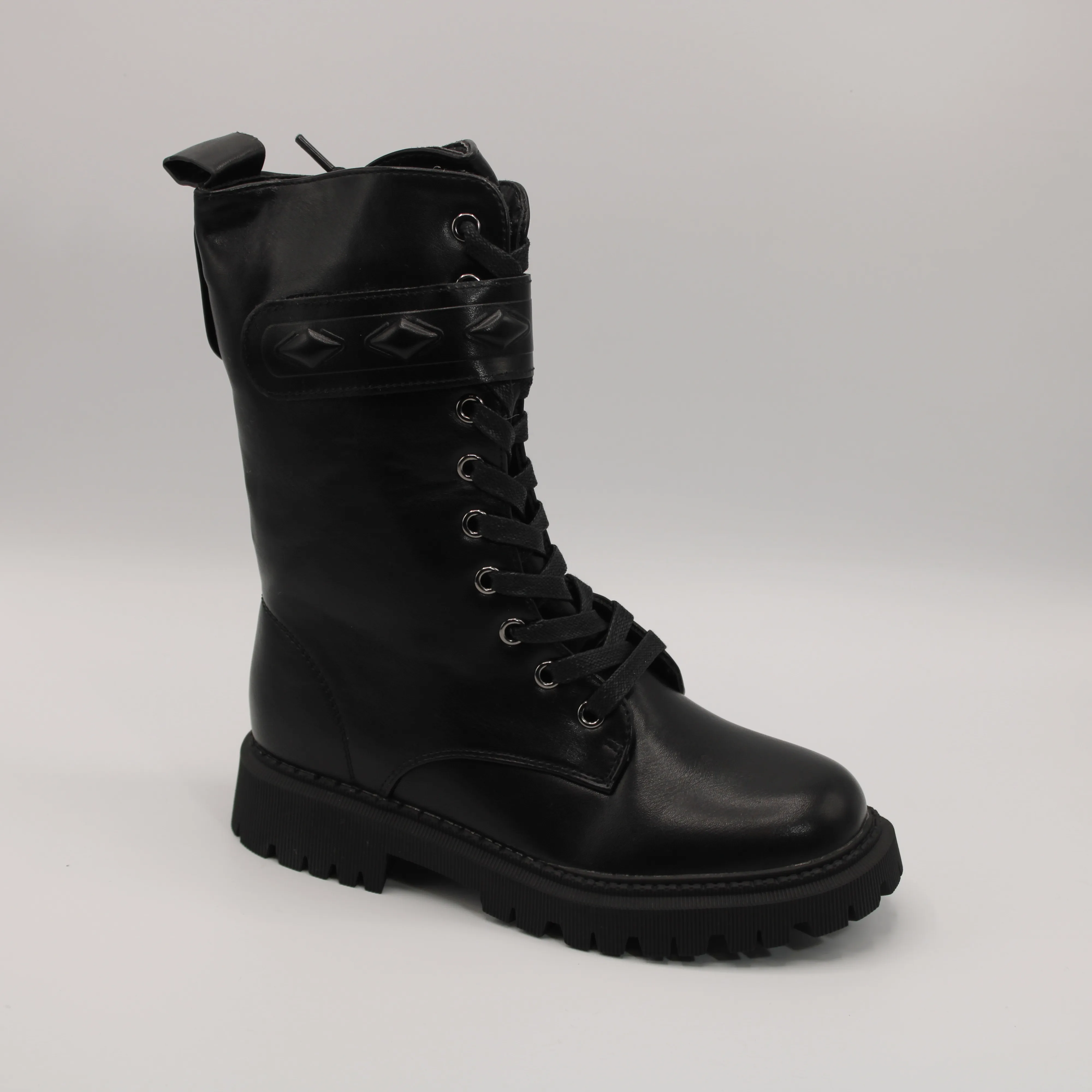 Детские сапоги черного цвета BESSKY BS03-3508