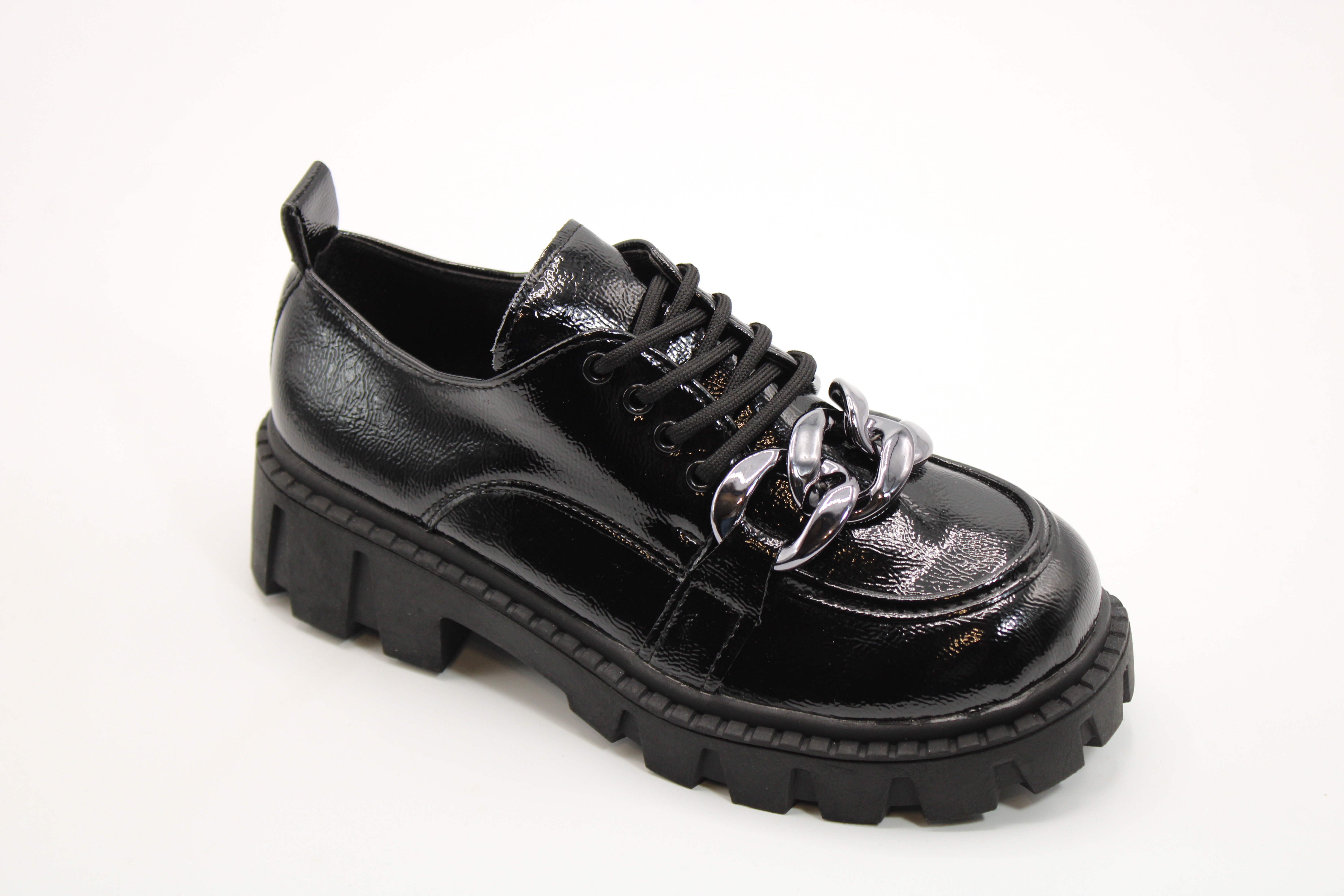 картинка Женские туфли черного цвета SALVARINO BS01-1350 от интернет-магазина ByStep