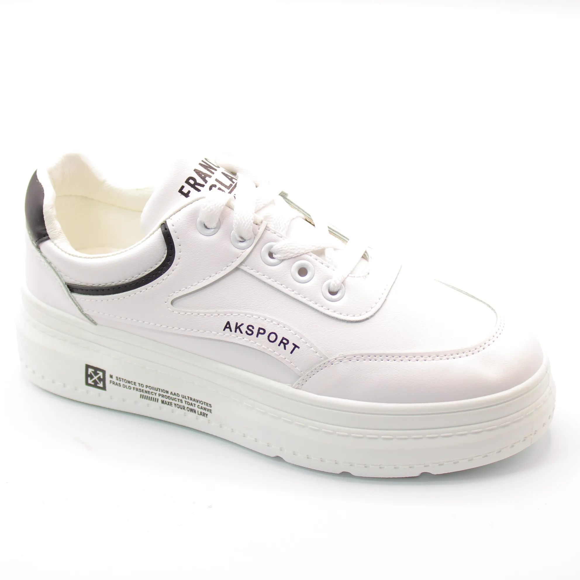 Женские весенние кроссовки белого цвета SJMOK BS06-64