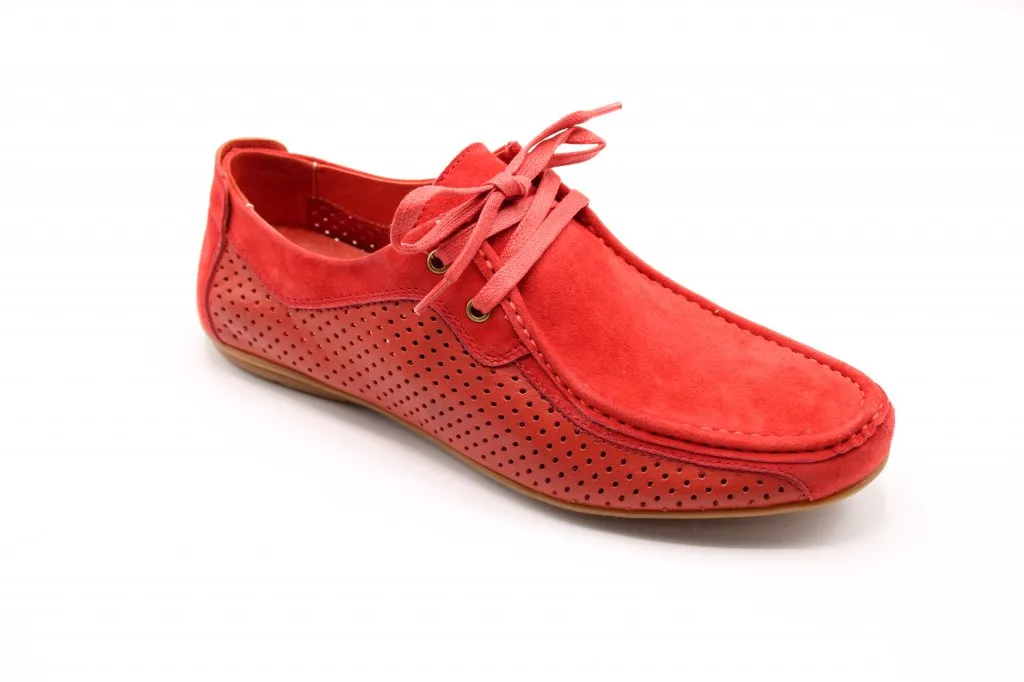 Мужские летние туфли красного цвета JILLIONAIRE BS02-2332