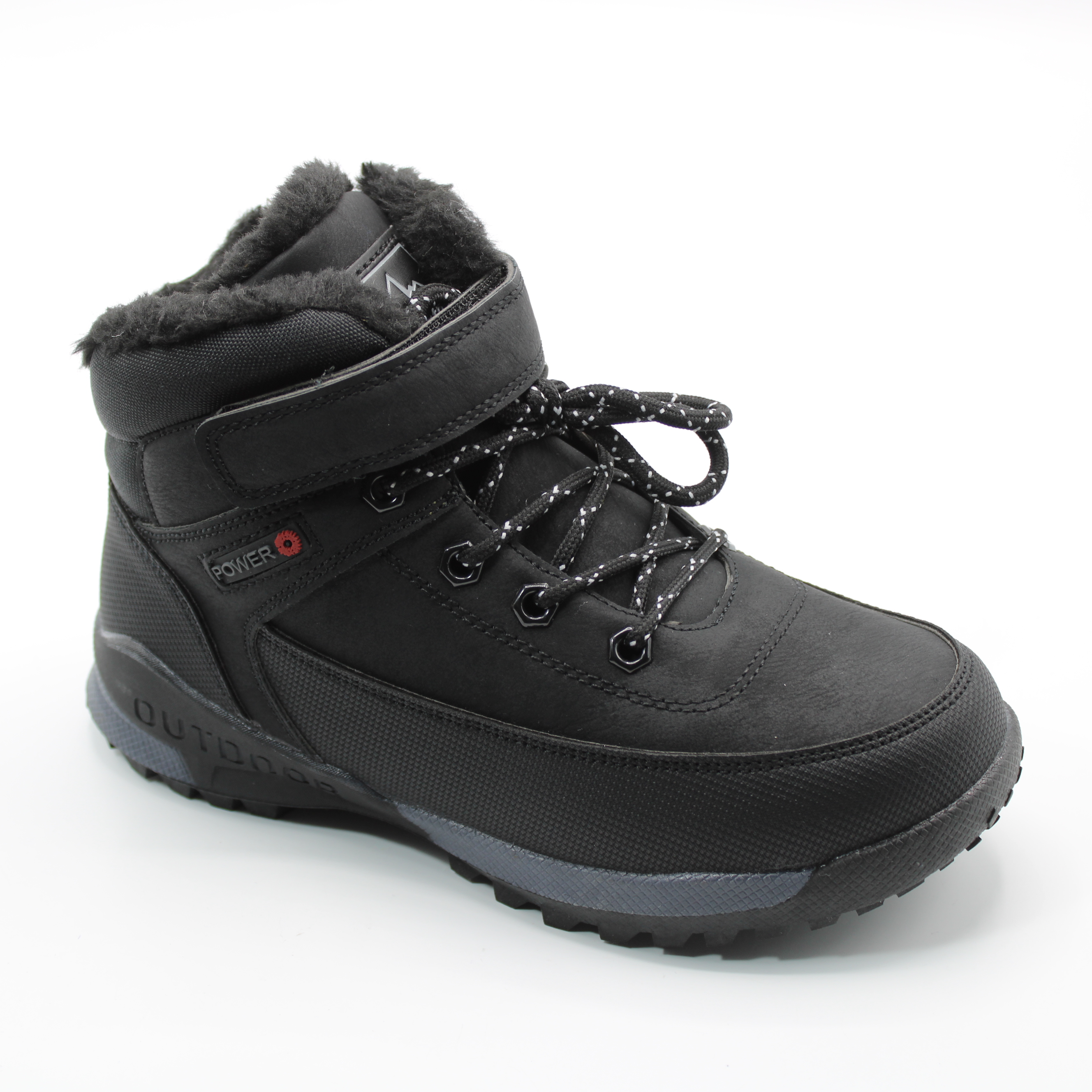 картинка Детские зимние ботинки черного цвета JONG.GOLF BS06-433 от интернет-магазина ByStep