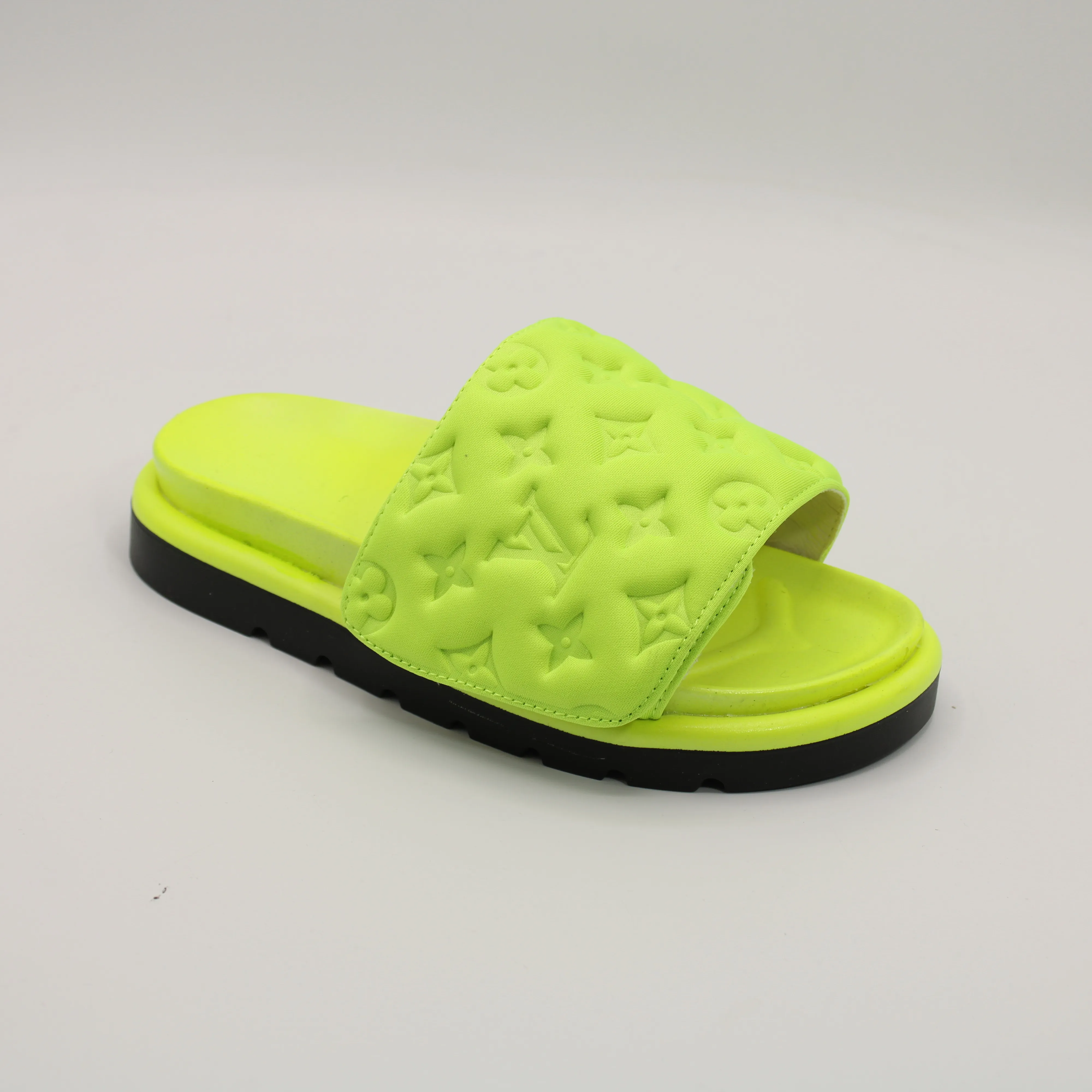 Детские шлепанцы салатового цвета ИРИНА BS05-987