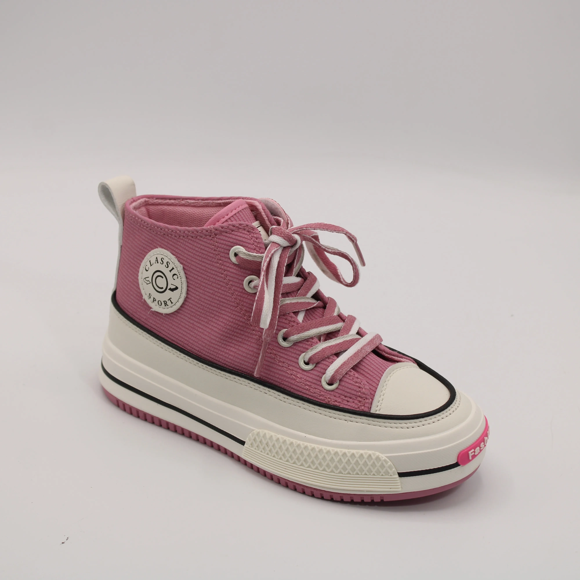 Детские кеды розового цвета КАЛОРИЯ BS05-945