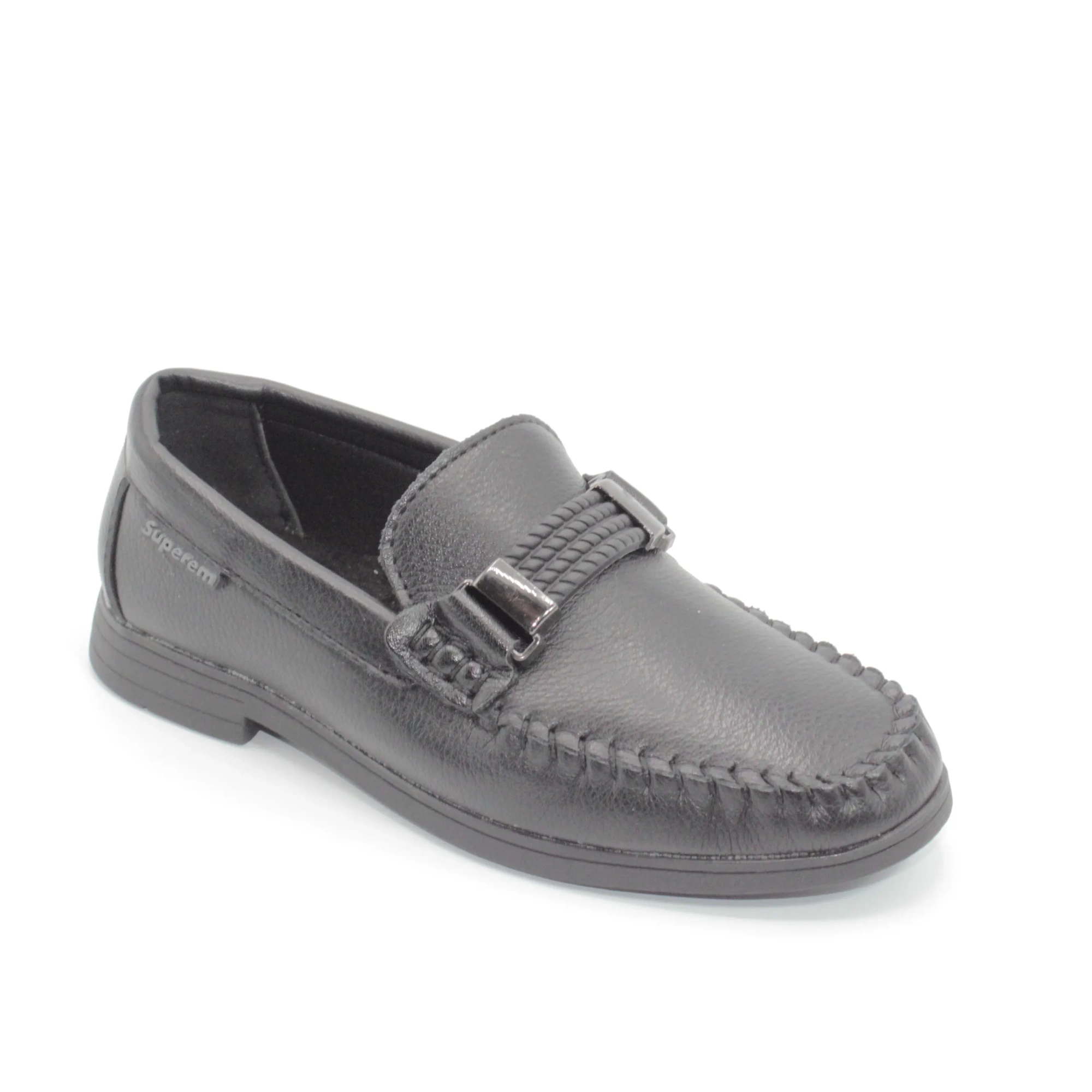 Детские туфли черного цвета OLIPAS BS03-2721