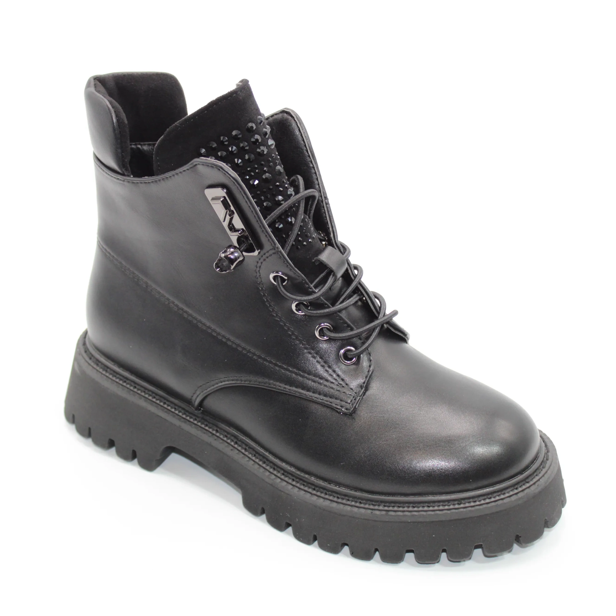 Женские ботинки черного цвета AYDIDAGENI BS02-1260