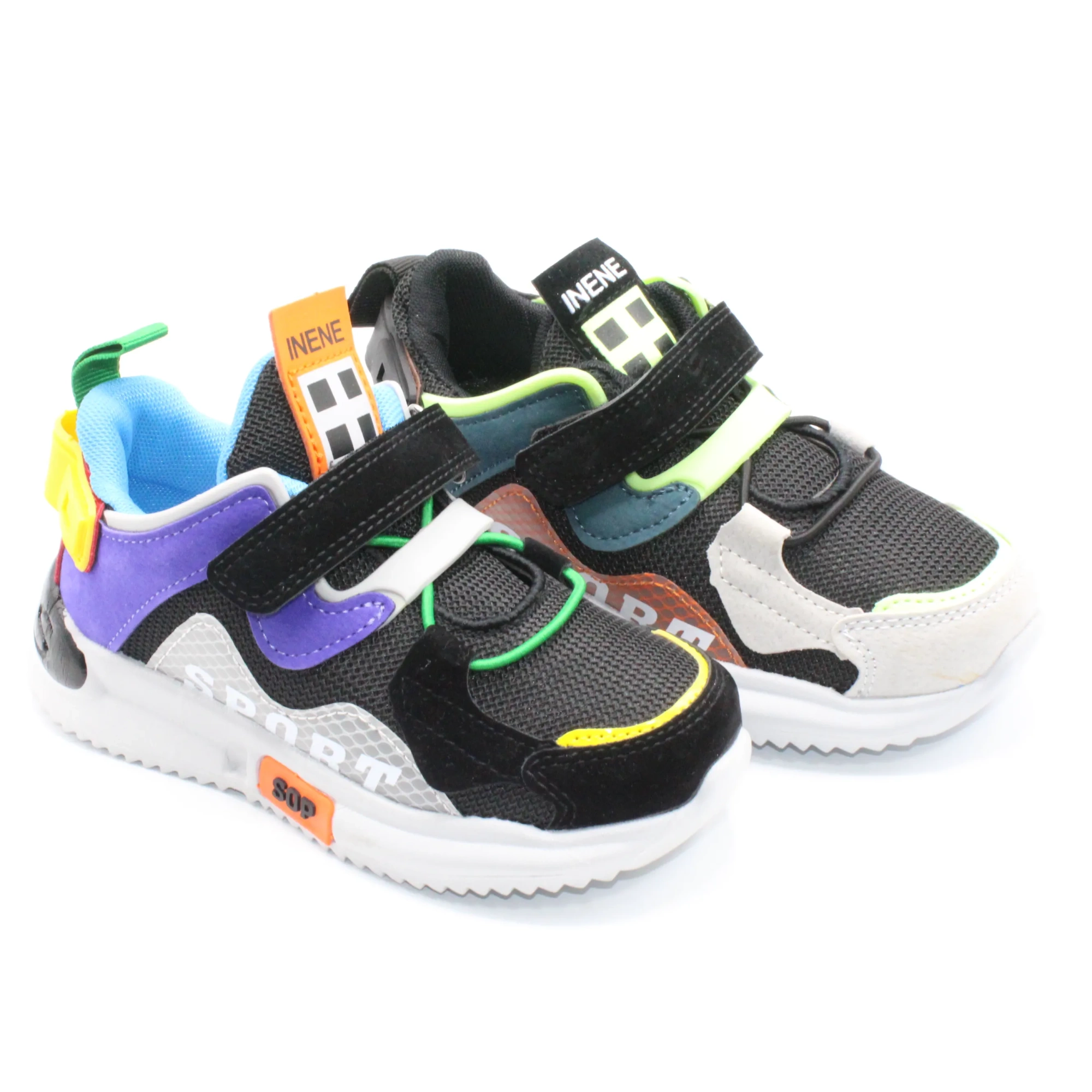 Детские весенние кроссовки цвета мультиколор B&G BS05-101