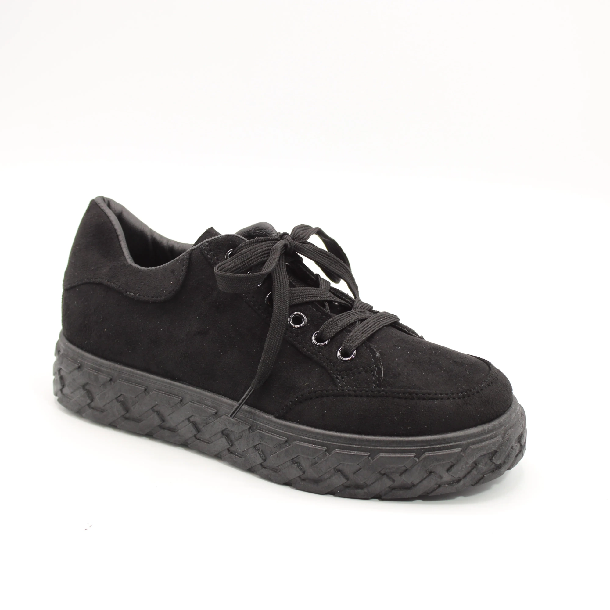 Женские кроссовки черного цвета AIMOSI BS01-1306