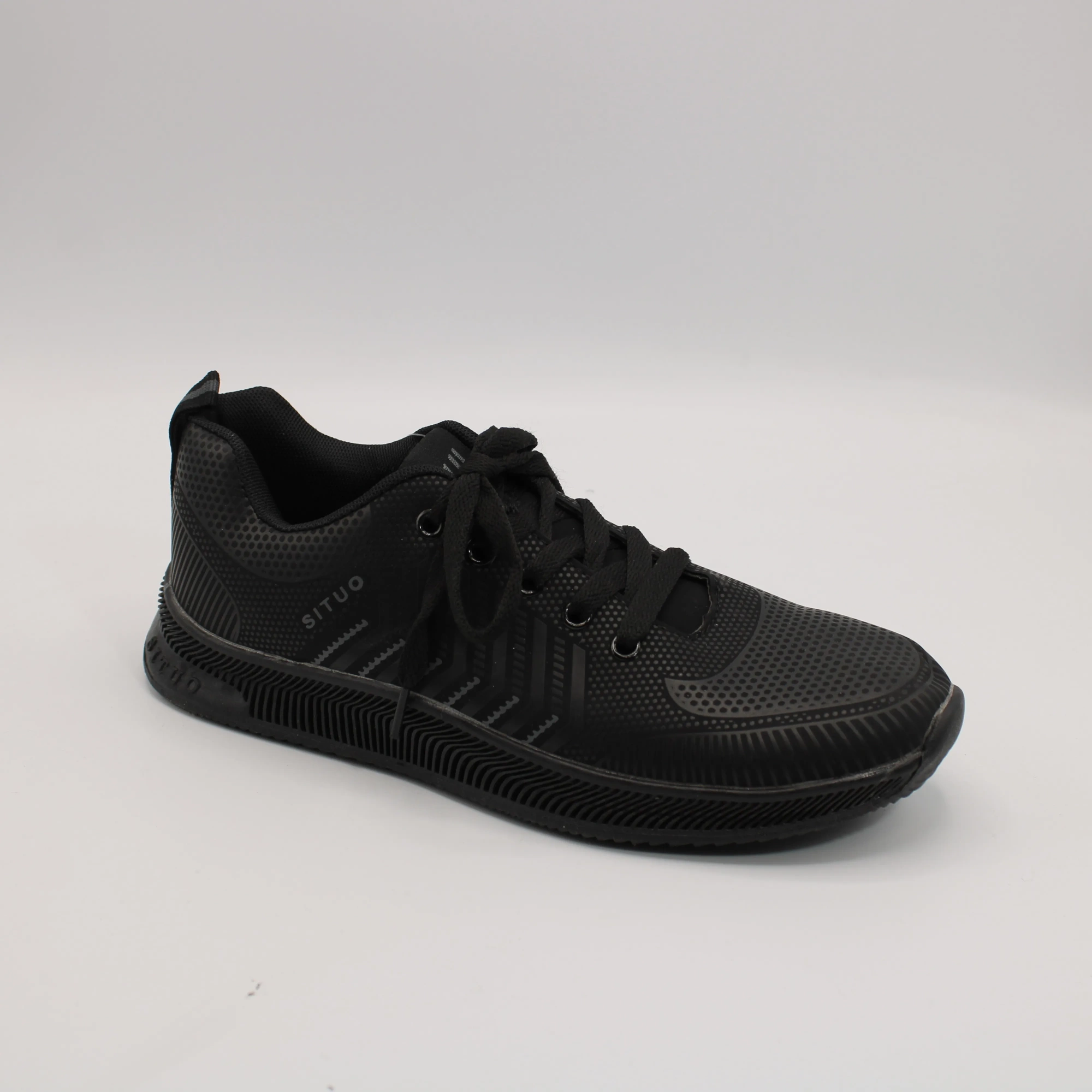 Детские кроссовки черного цвета КОЛОБОК BS06-1261