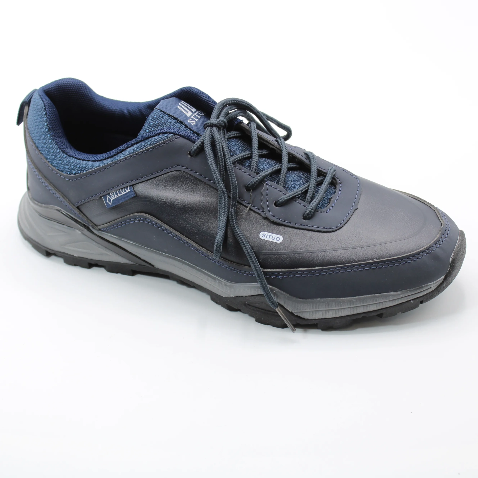 Мужские летние кроссовки синего цвета SITUO BS01-809