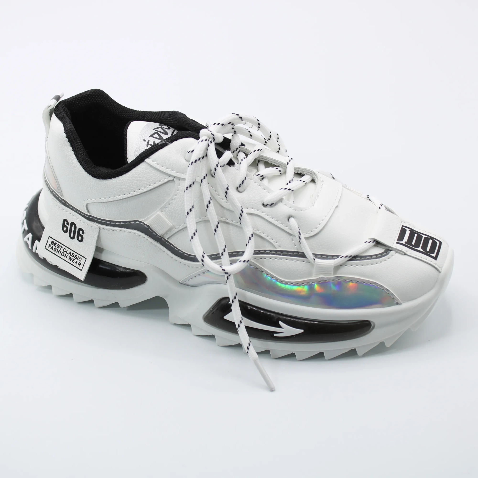 Женские летние кроссовки белого цвета LUCKY SISTER BS02-813