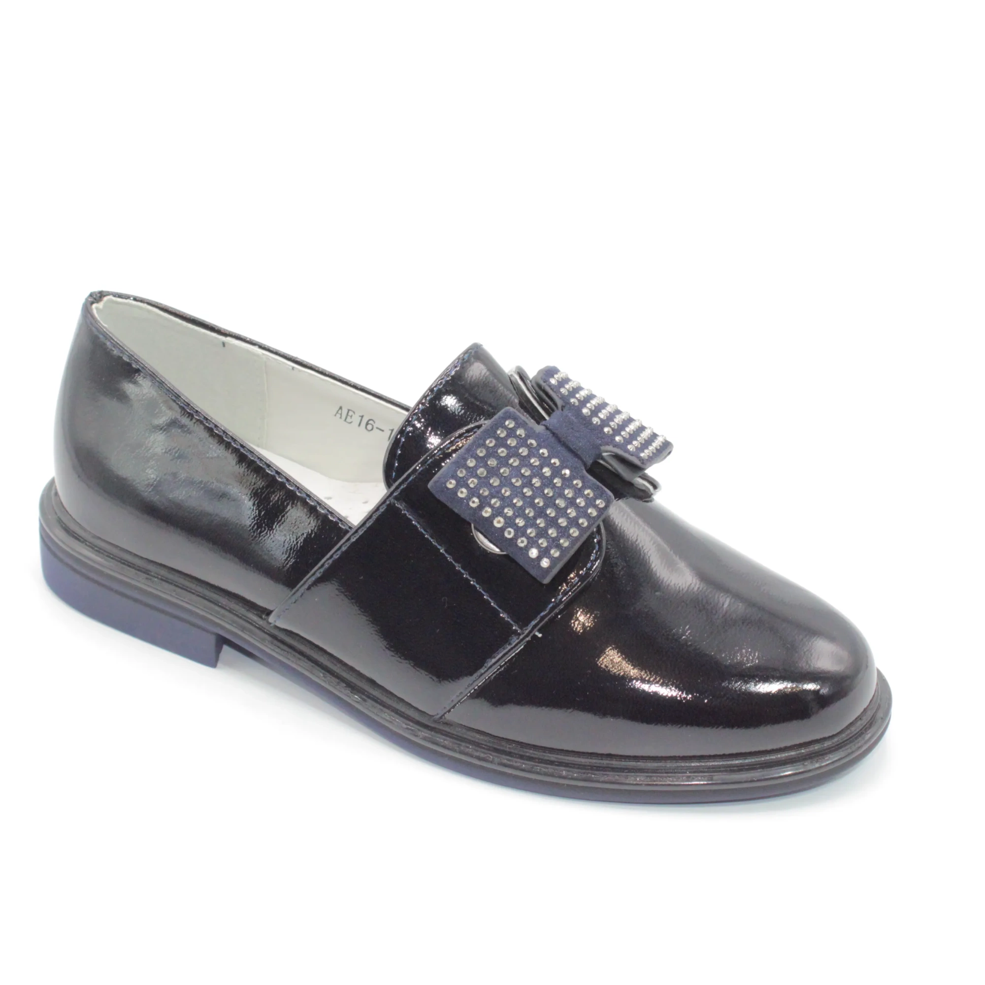 Детские туфли черного цвета ИРИНА BS05-300