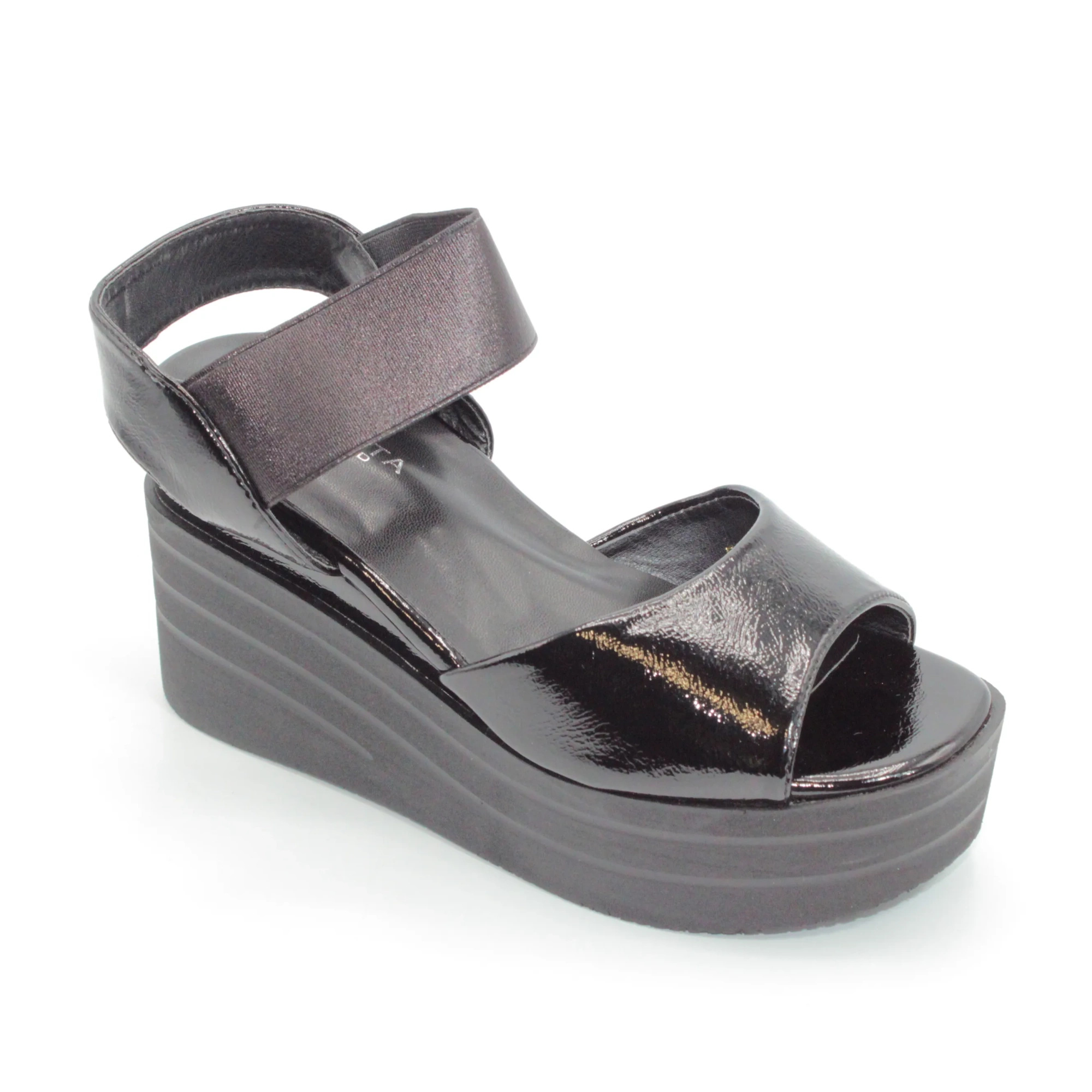 Женские летние босоножки черного цвета LORETTA BS01-1071