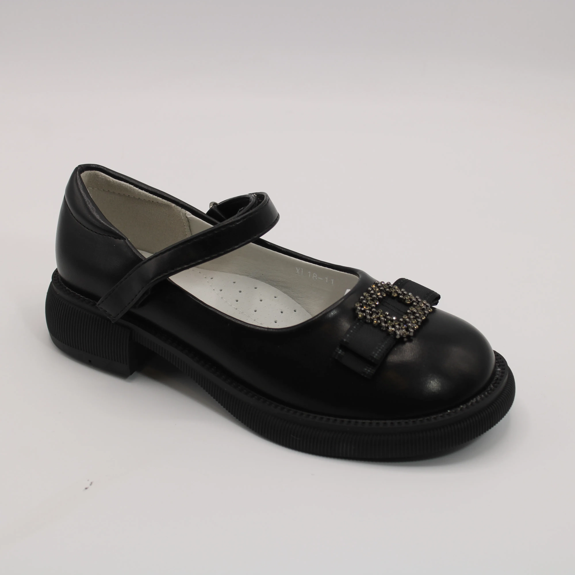 Детские туфли черного цвета ИРИНА BS03-2995