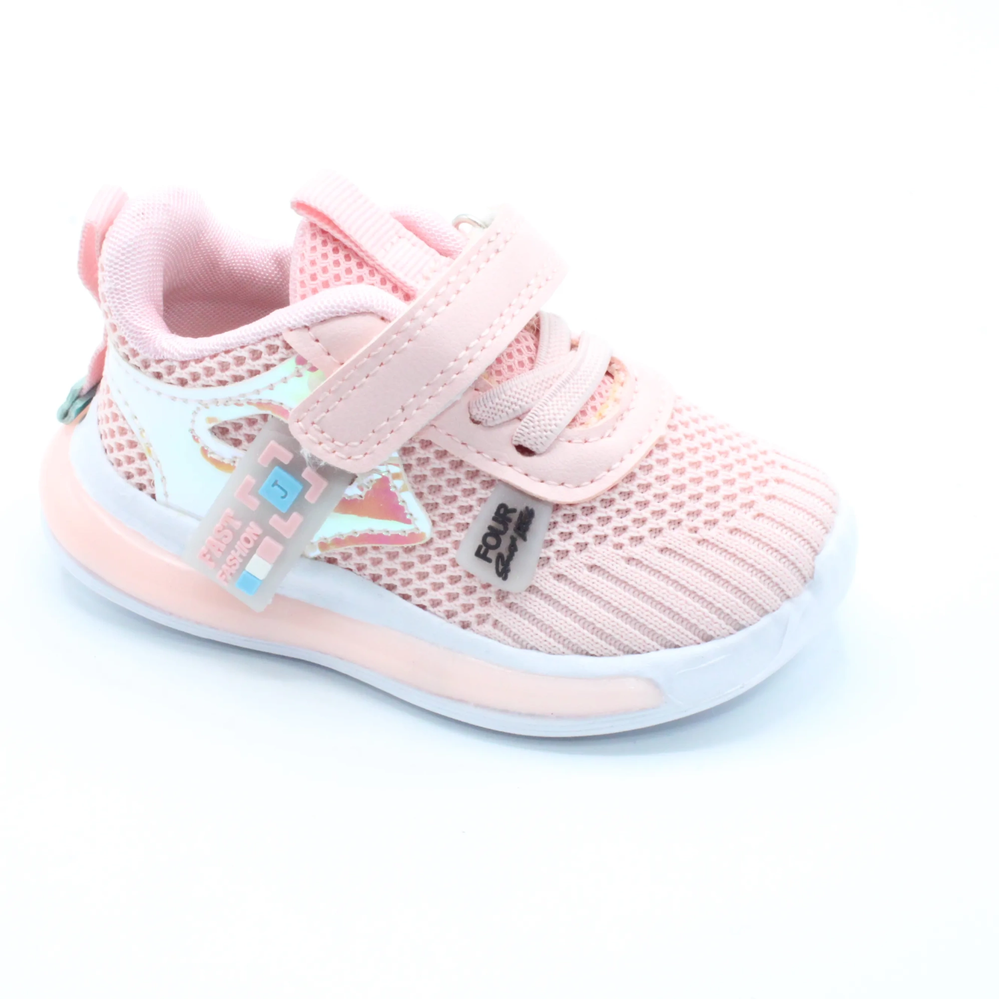 Детские весенние кроссовки розового цвета JONG.GOLF BS05-114