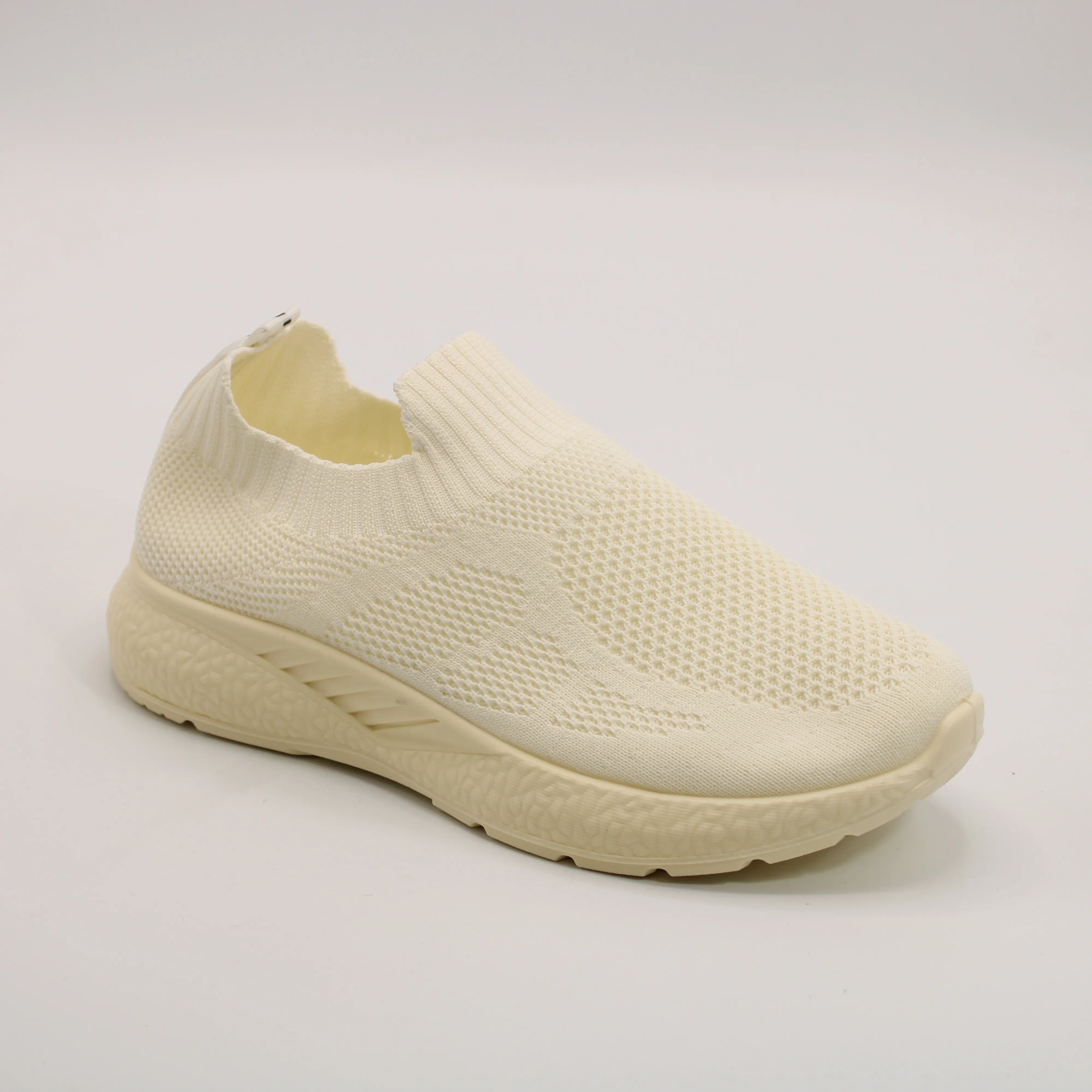 Женские слипоны бежевого цвета AIMOSI BS02-1465