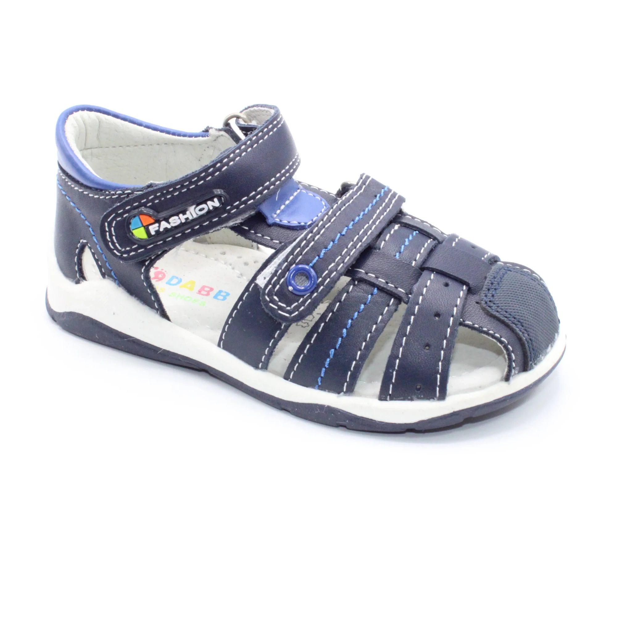 Детские летние босоножки синего цвета LADABB BS03-2569