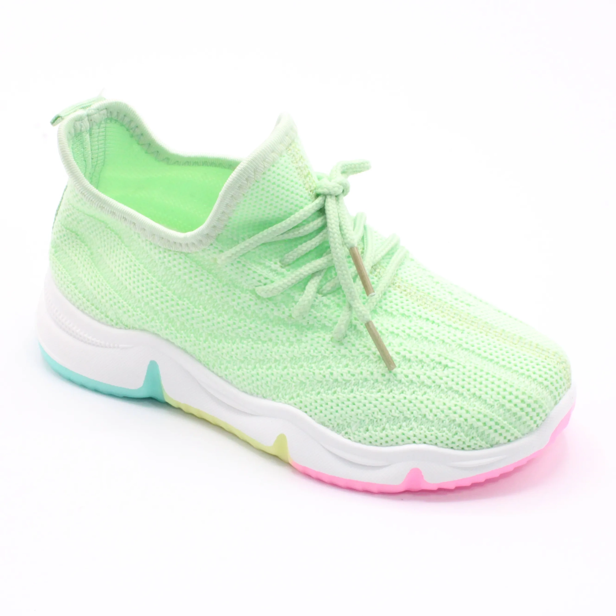 Детские весенние слипоны салатового цвета VESNOE BS05-174