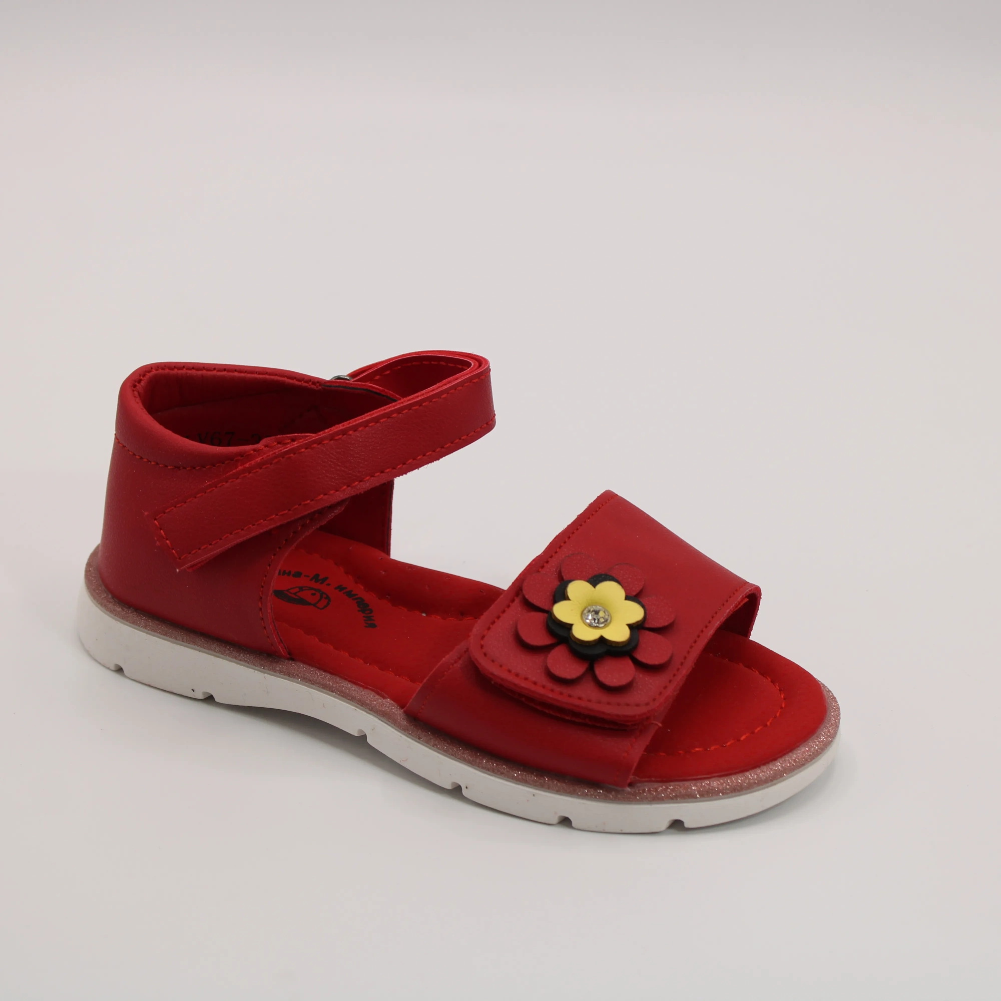 Детские босоножки красного цвета Д.ИРИНА&М.ИМПЕРИЯ BS03-2965