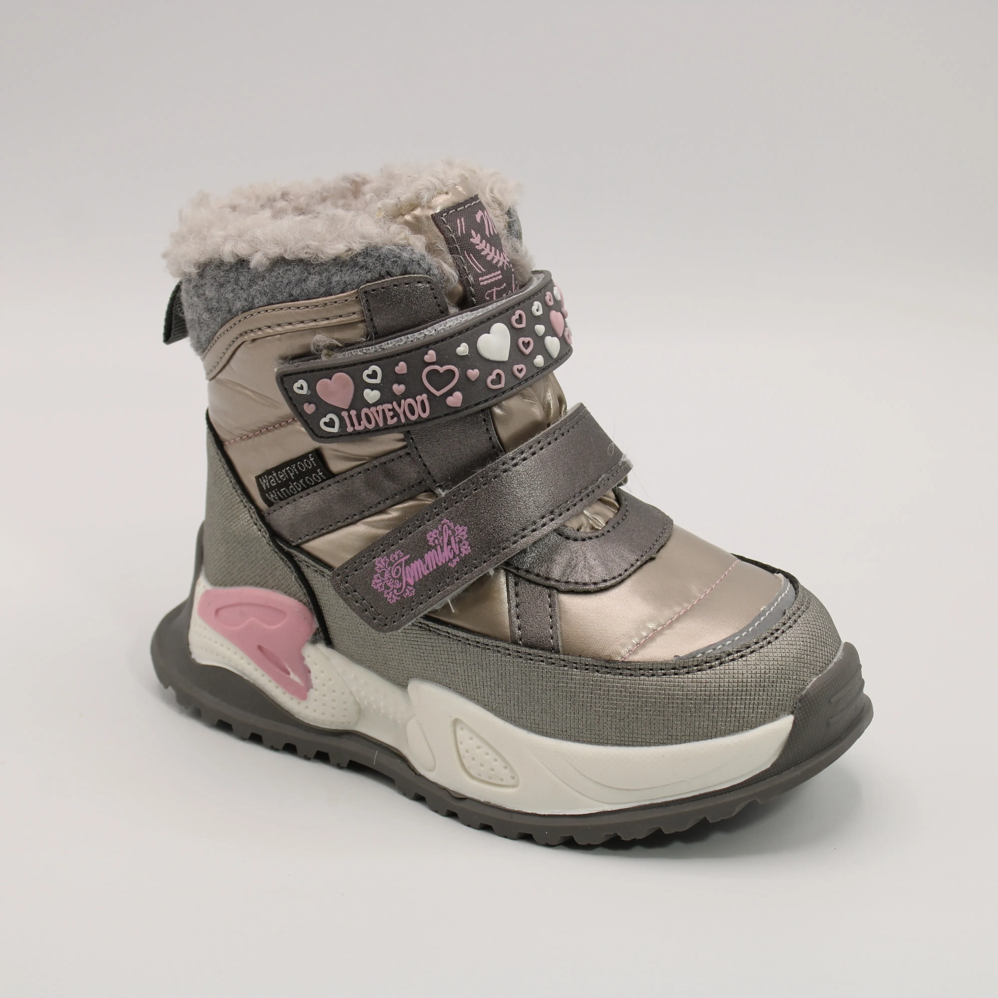 Детские ботинки цвета мультиколор TOM.MIKI BS03-3160