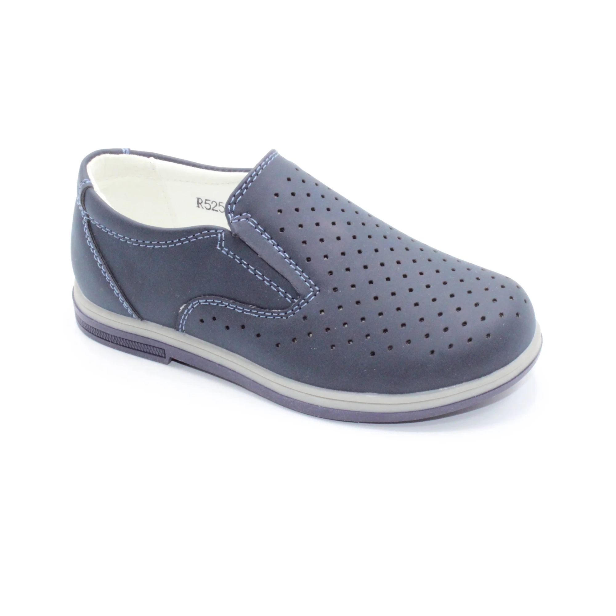 Детские весенние мокасины синего цвета СКАЗКА BS06-590