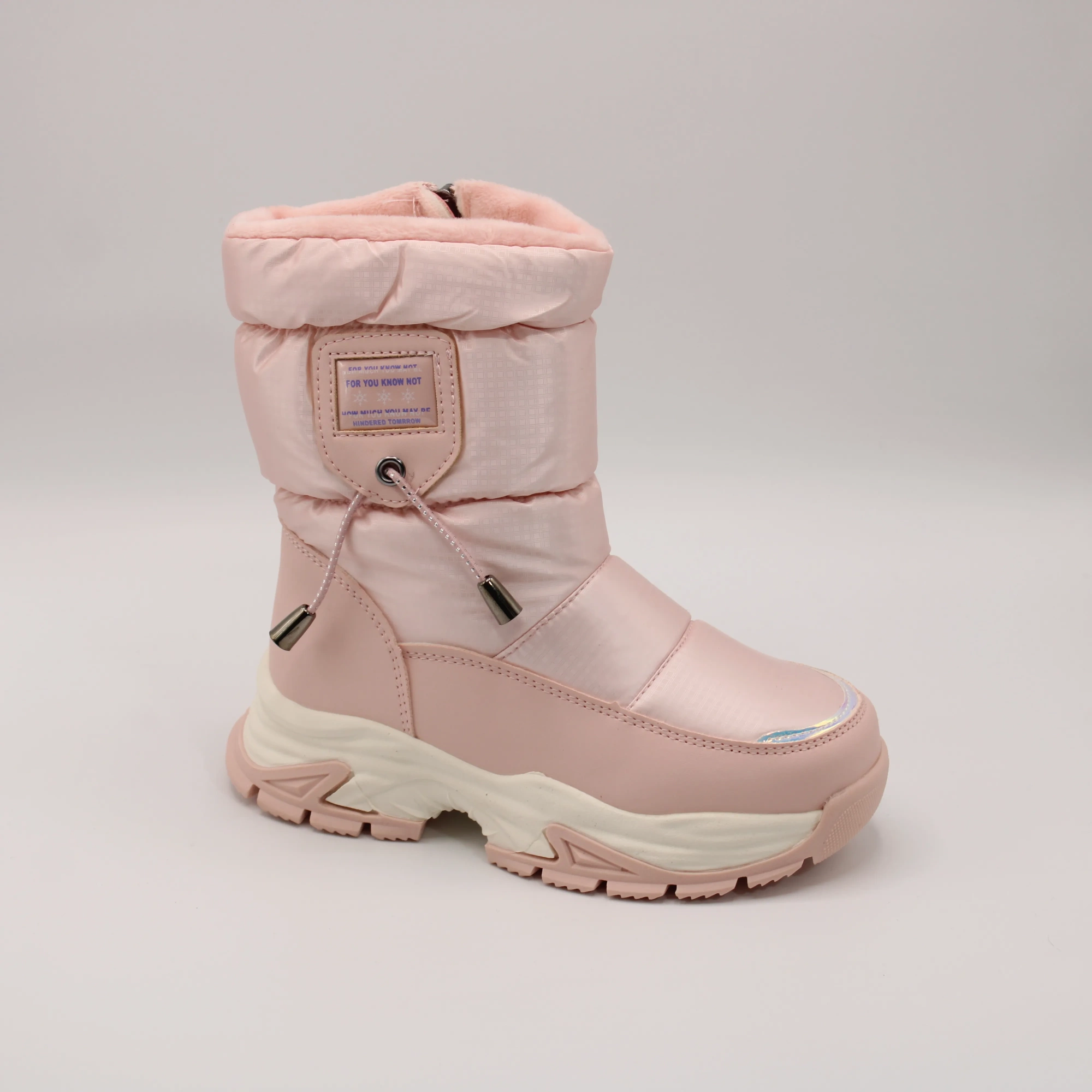 Детские cапоги розового цвета MEITESI BS03-3516