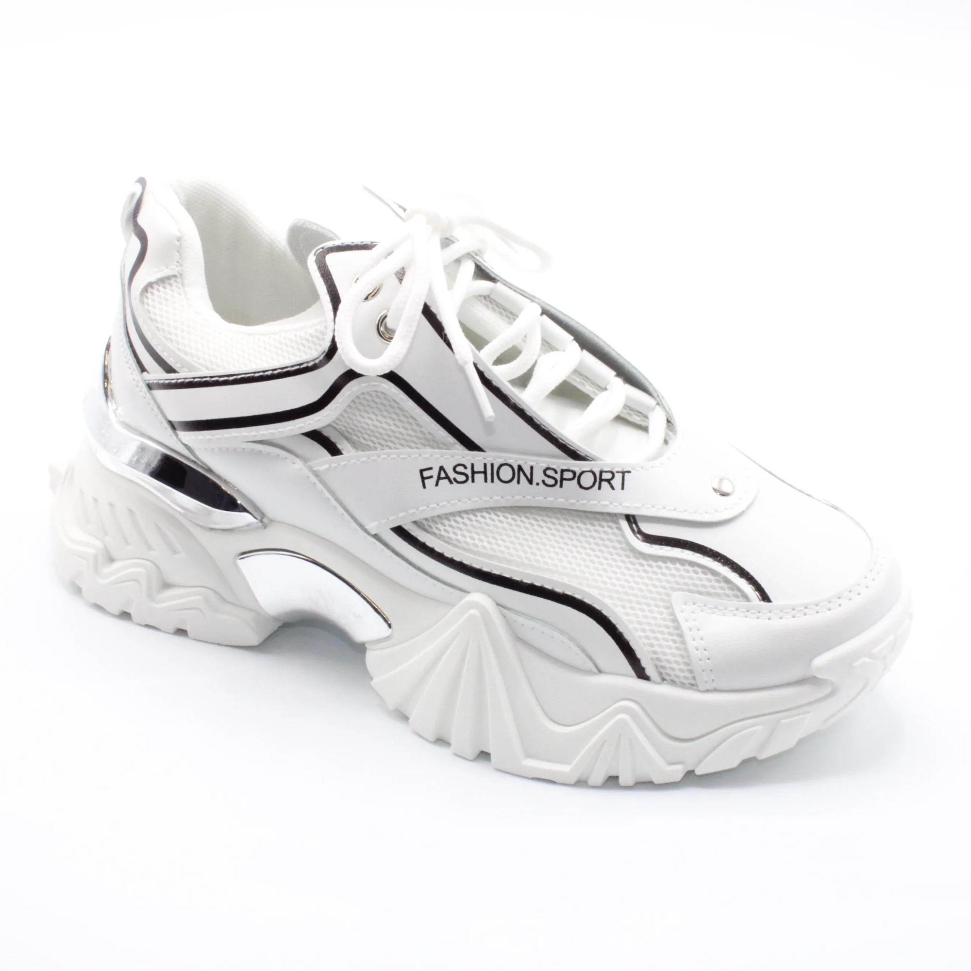 Женские весенние кроссовки белого цвета MARIO RICHI BS02-1125