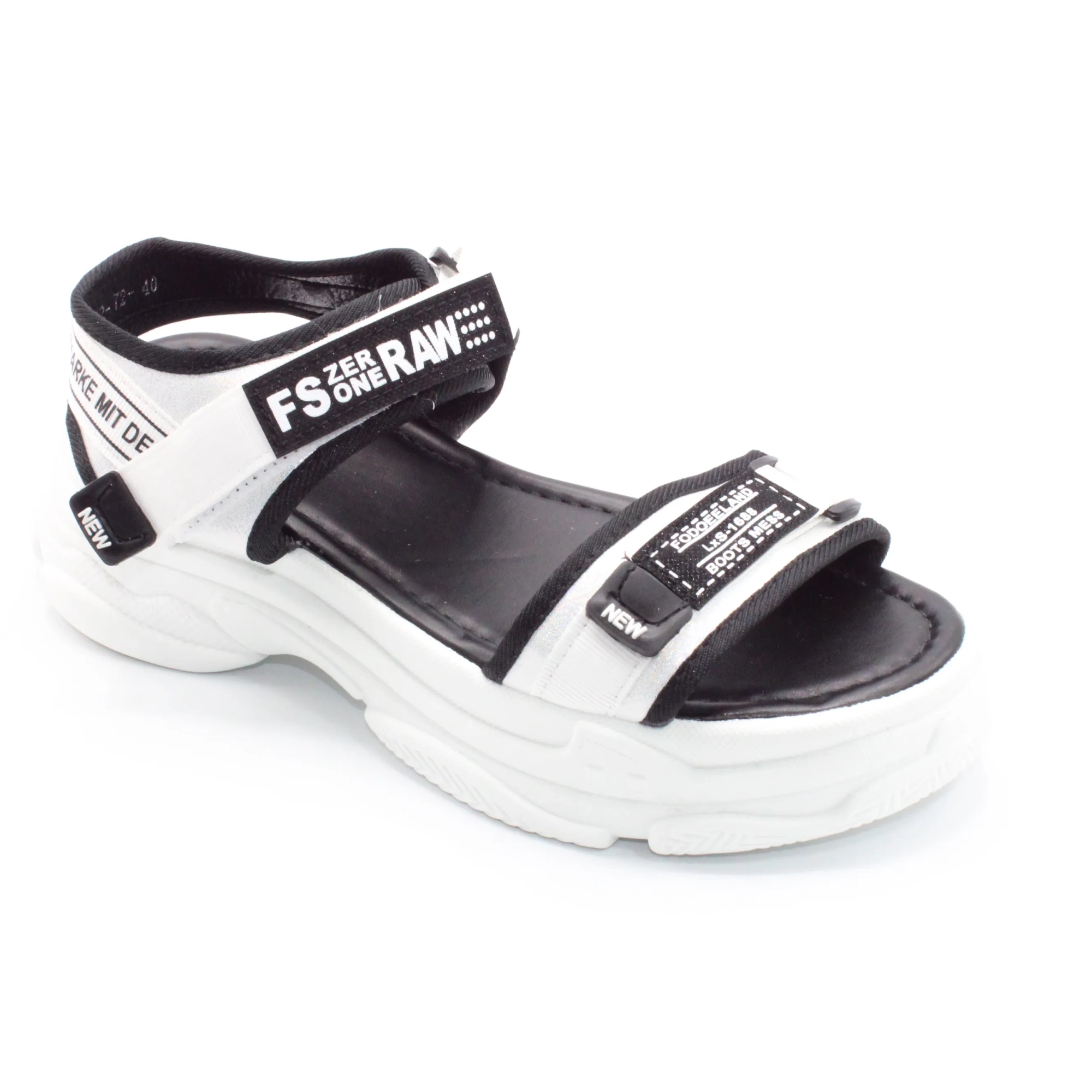 Женские летние босоножки белого цвета SUYIYA BS02-1185